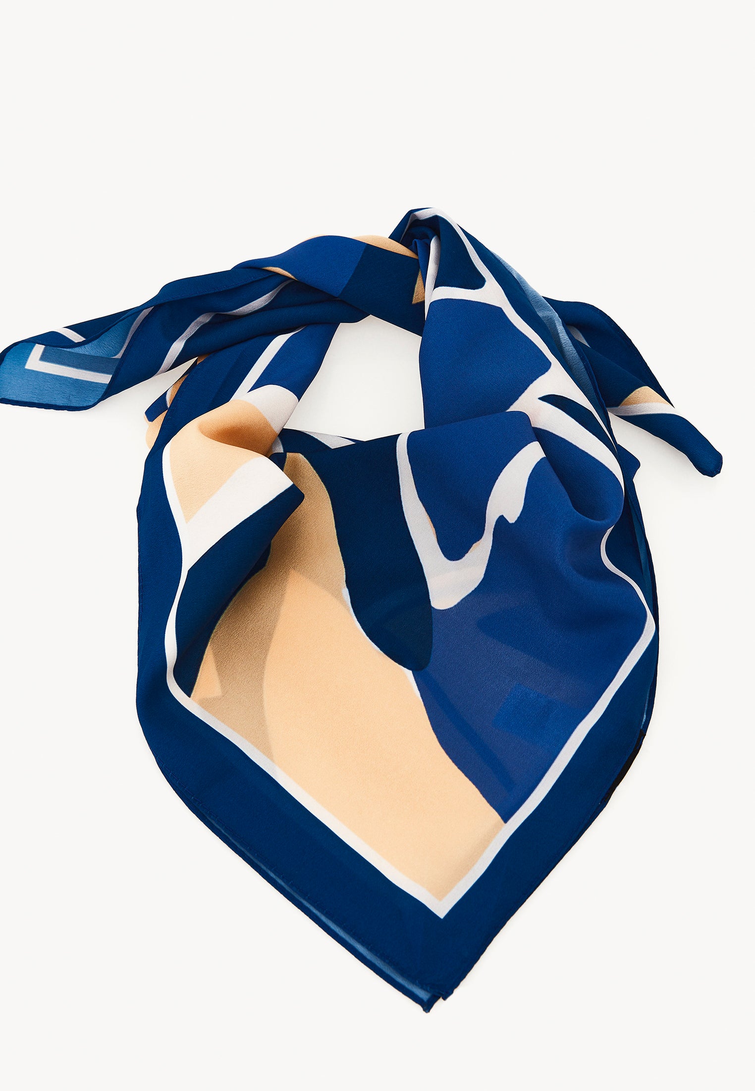 Versatile Scarf / Shawl - INDIGO BUNTING