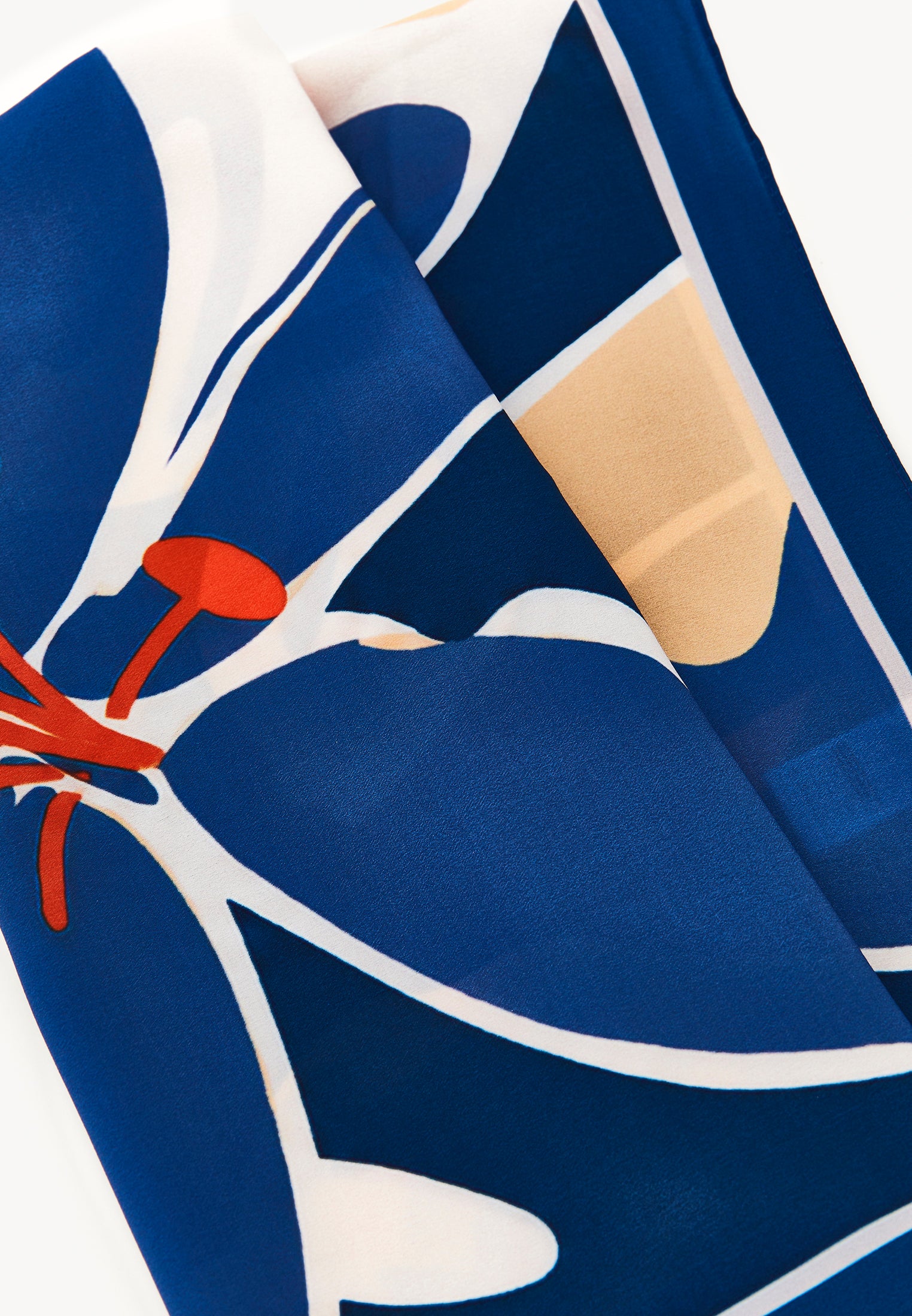 Versatile Scarf / Shawl - INDIGO BUNTING