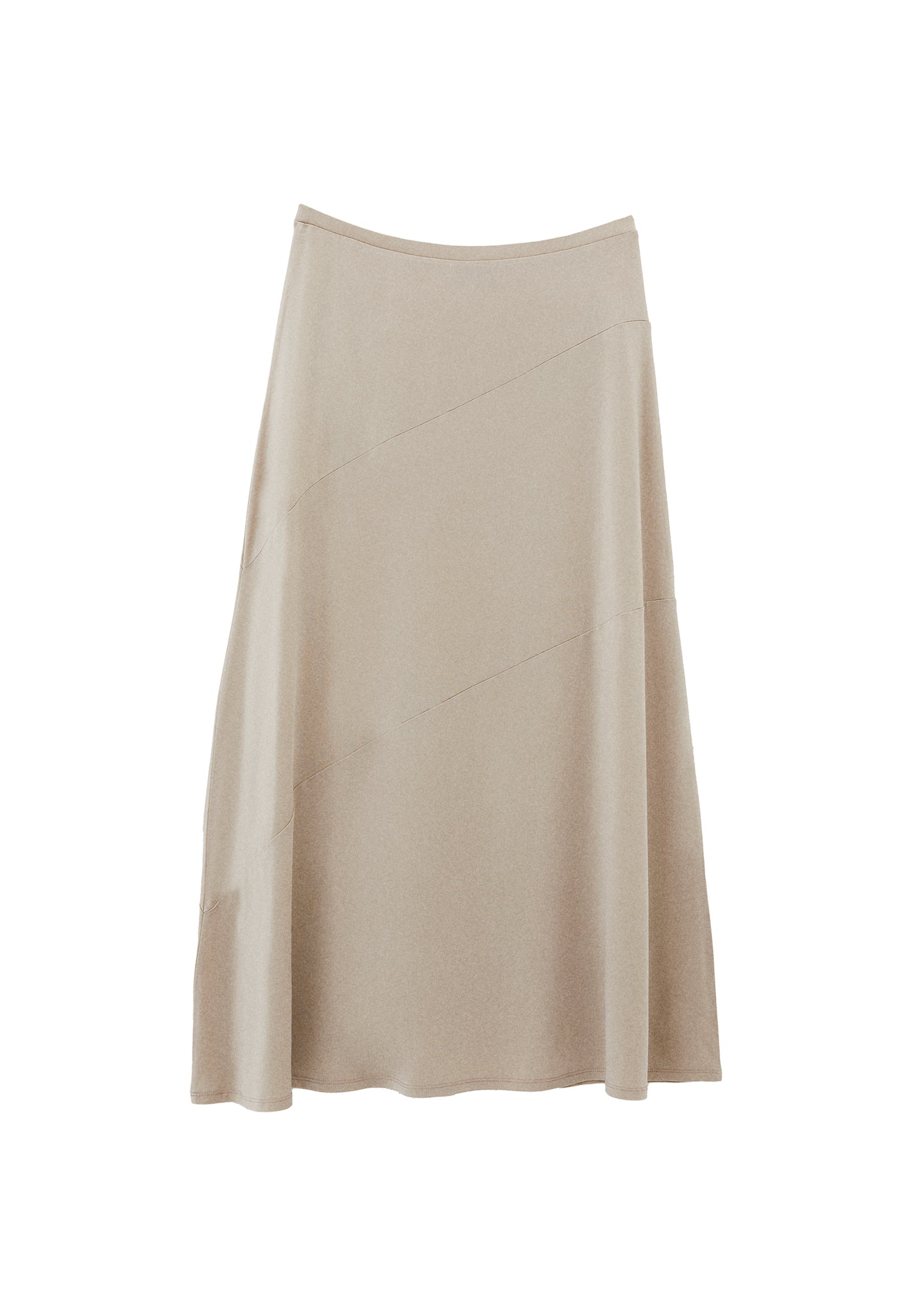 Long Skirt With Cut A-Shape - ISLAND FOSSIL