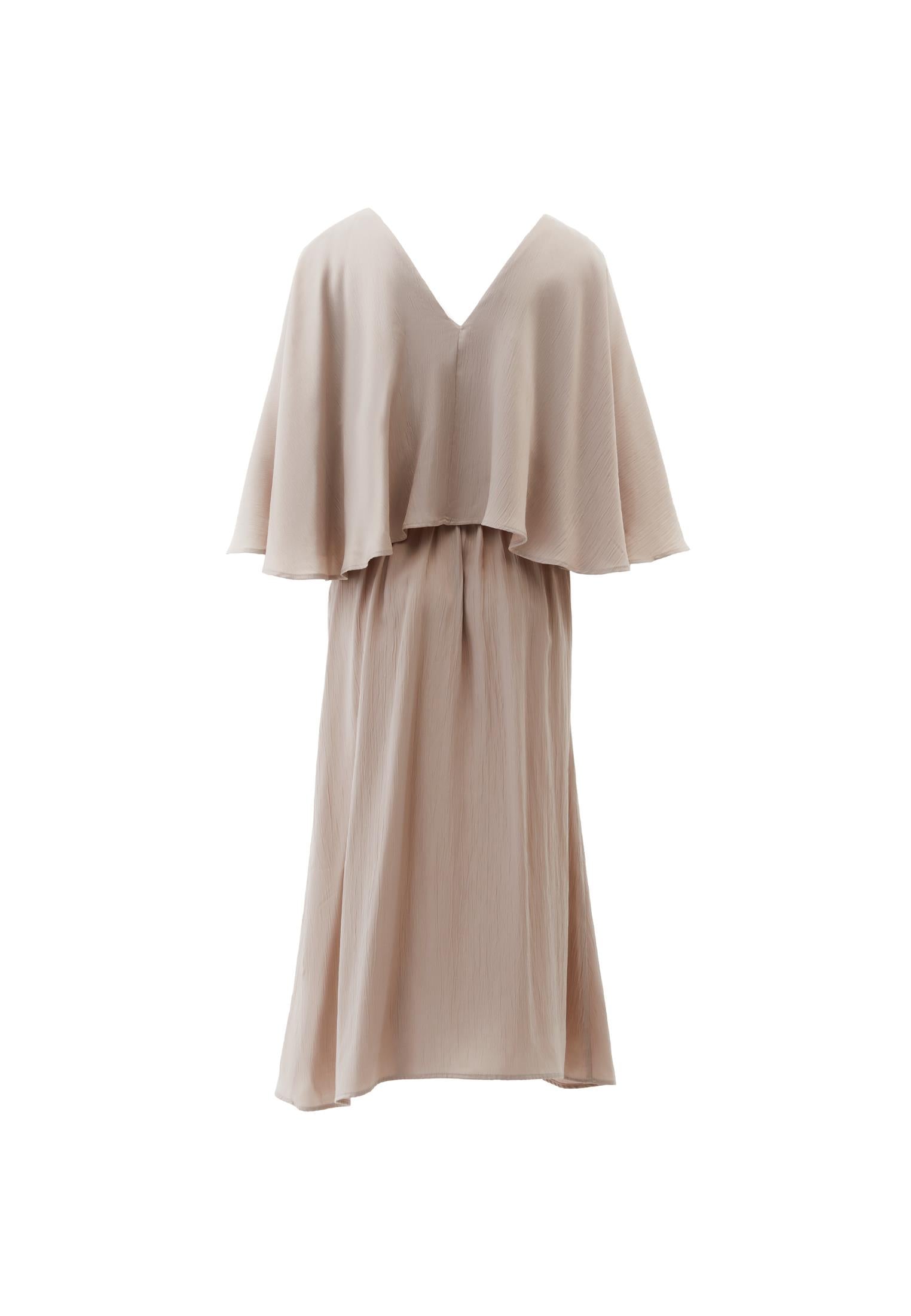 V Neck Long Dress - ISLAND FOSSIL