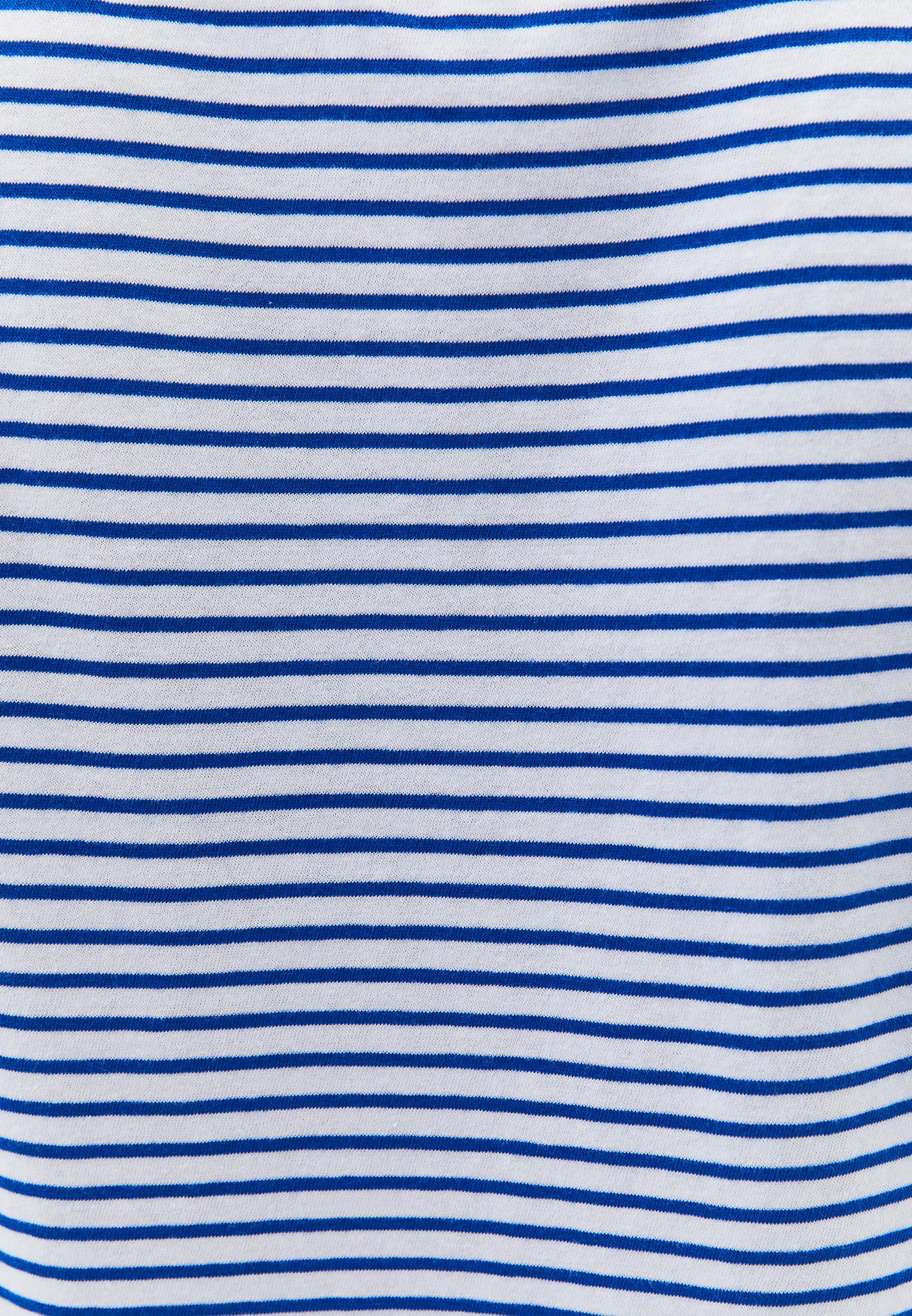 Closed Crew Neck T-Shirt - WHITE/LAPIS BLUE