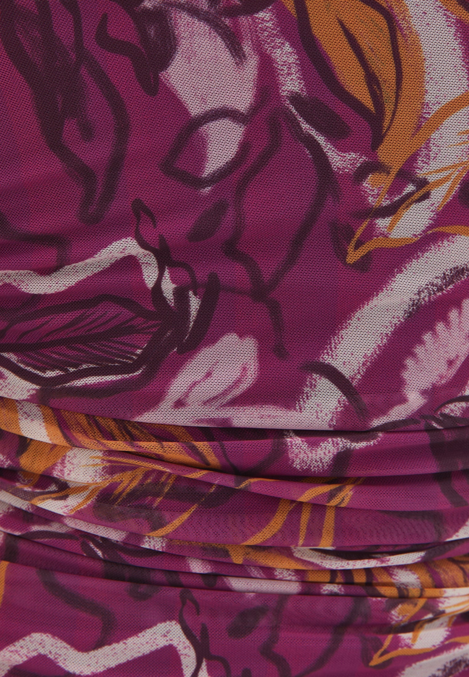 فستان طويل برقبة مربعة - ليف كومب