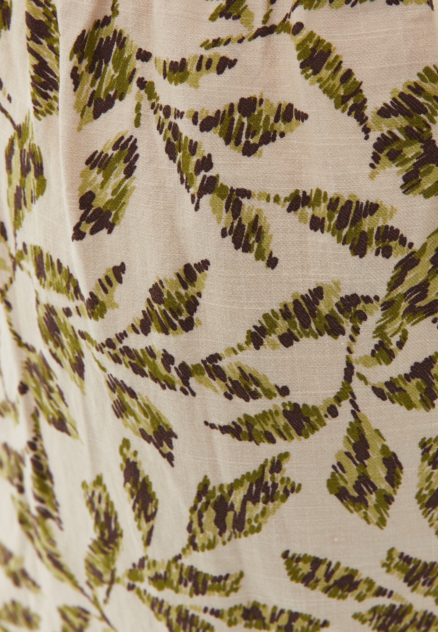 Ultra high waist pants - LEAF COMB