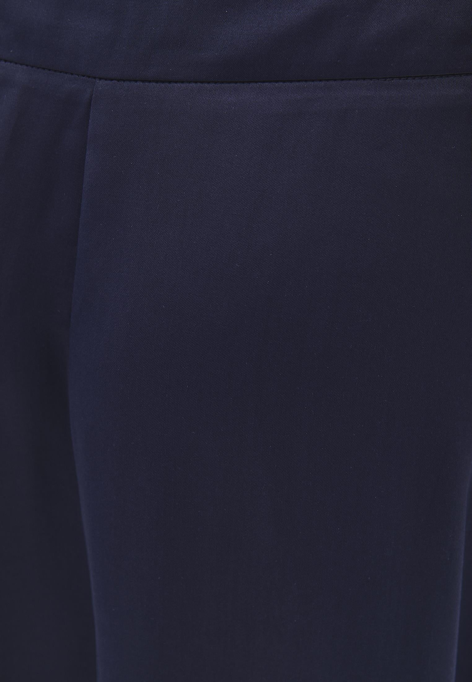 Asymmetric Flared Long Skirt - MIDNIGHT