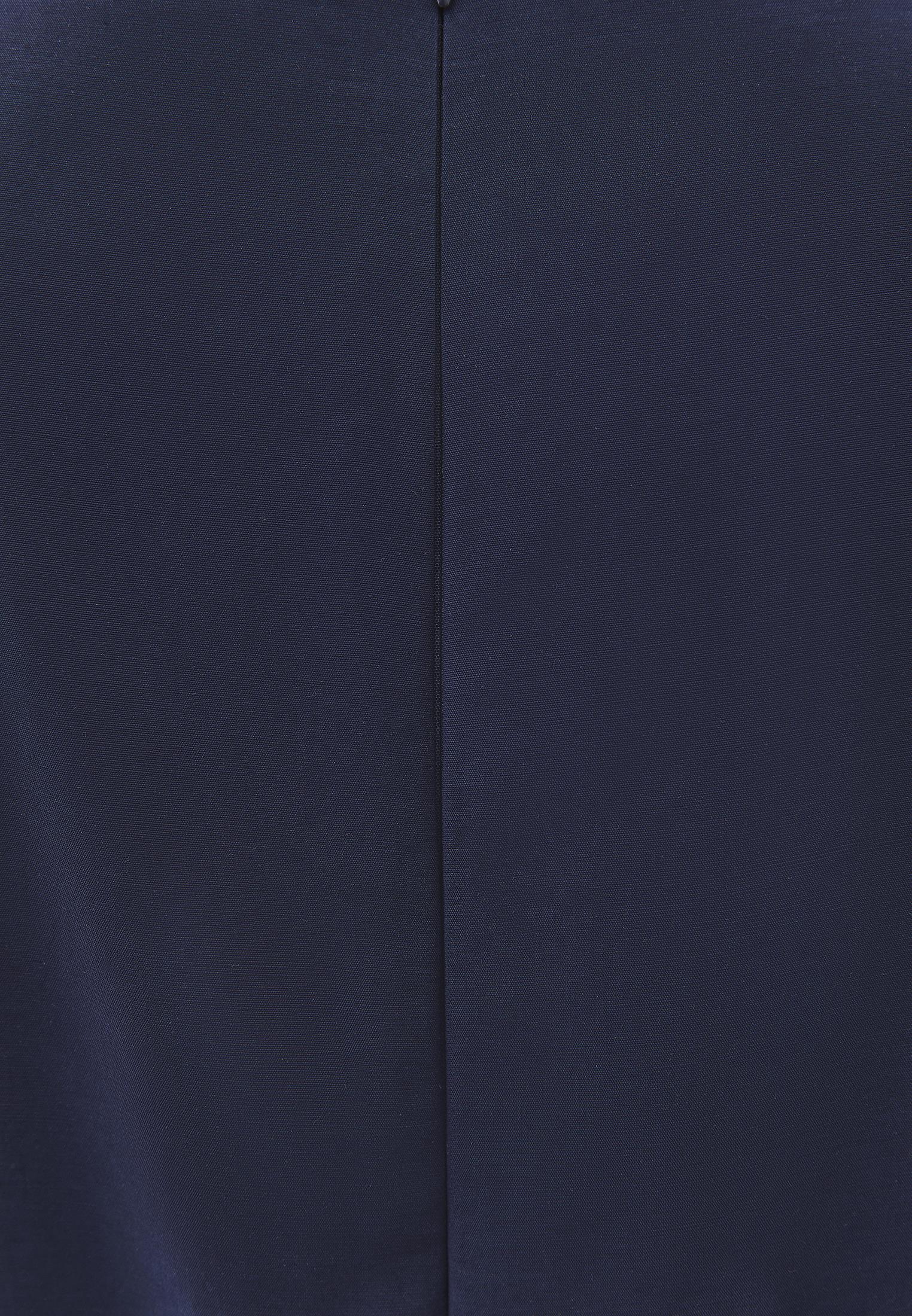 Boat Neck Sleeveless Midi Dress With Pocket Details - MIDNIGHT
