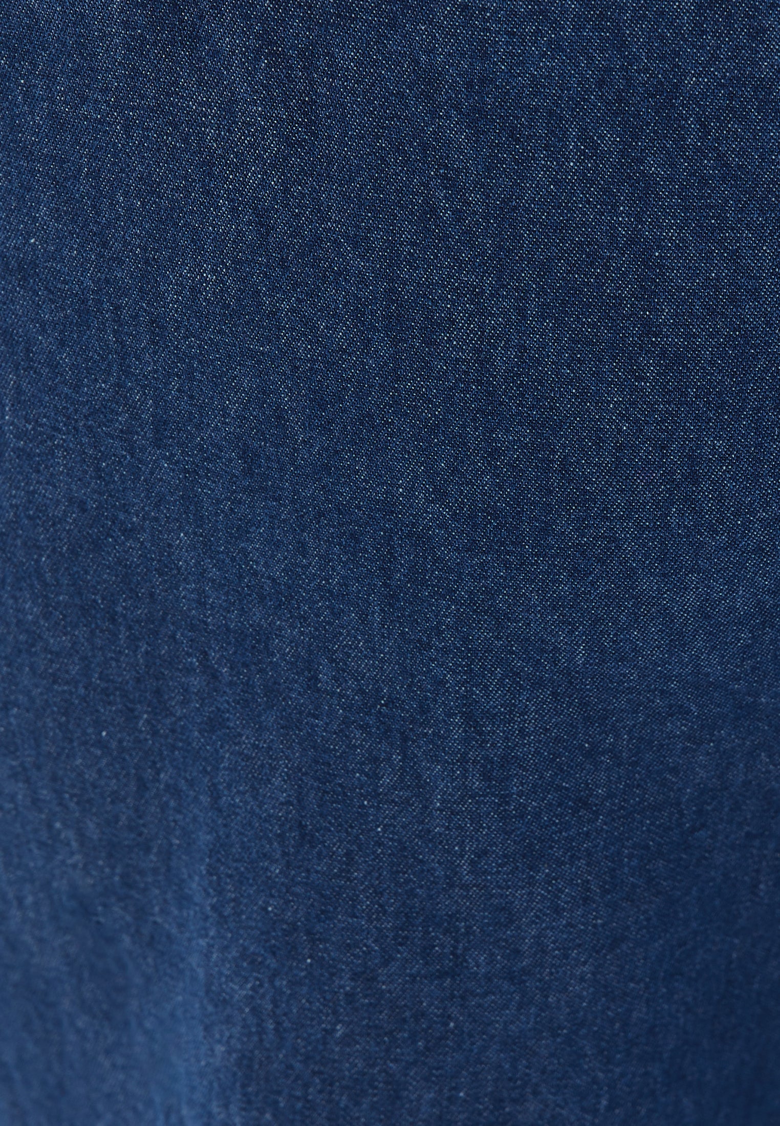 Cotton wide leg trousers - MID DENIM