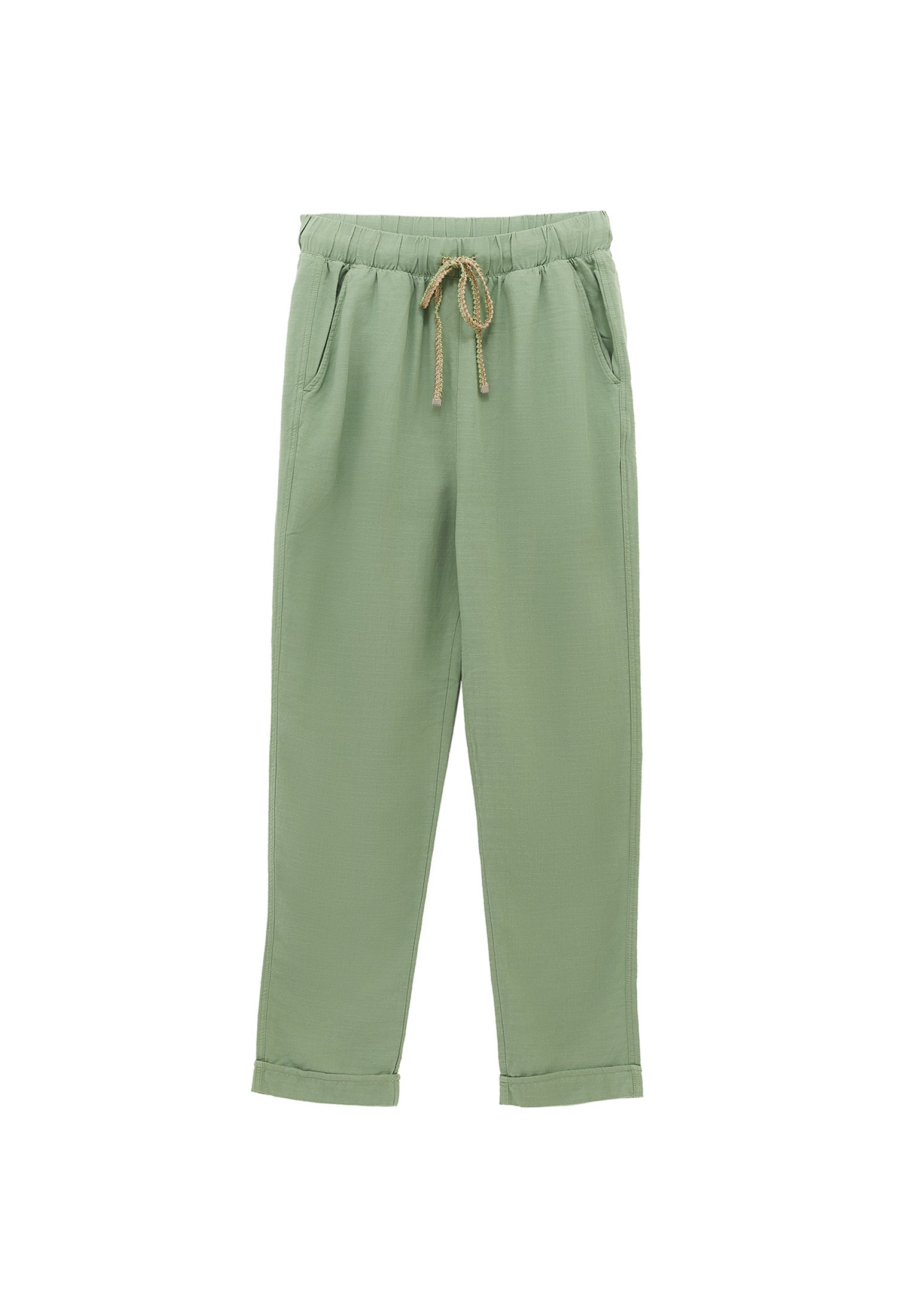 Carrot cut trousers - MISTLETOE