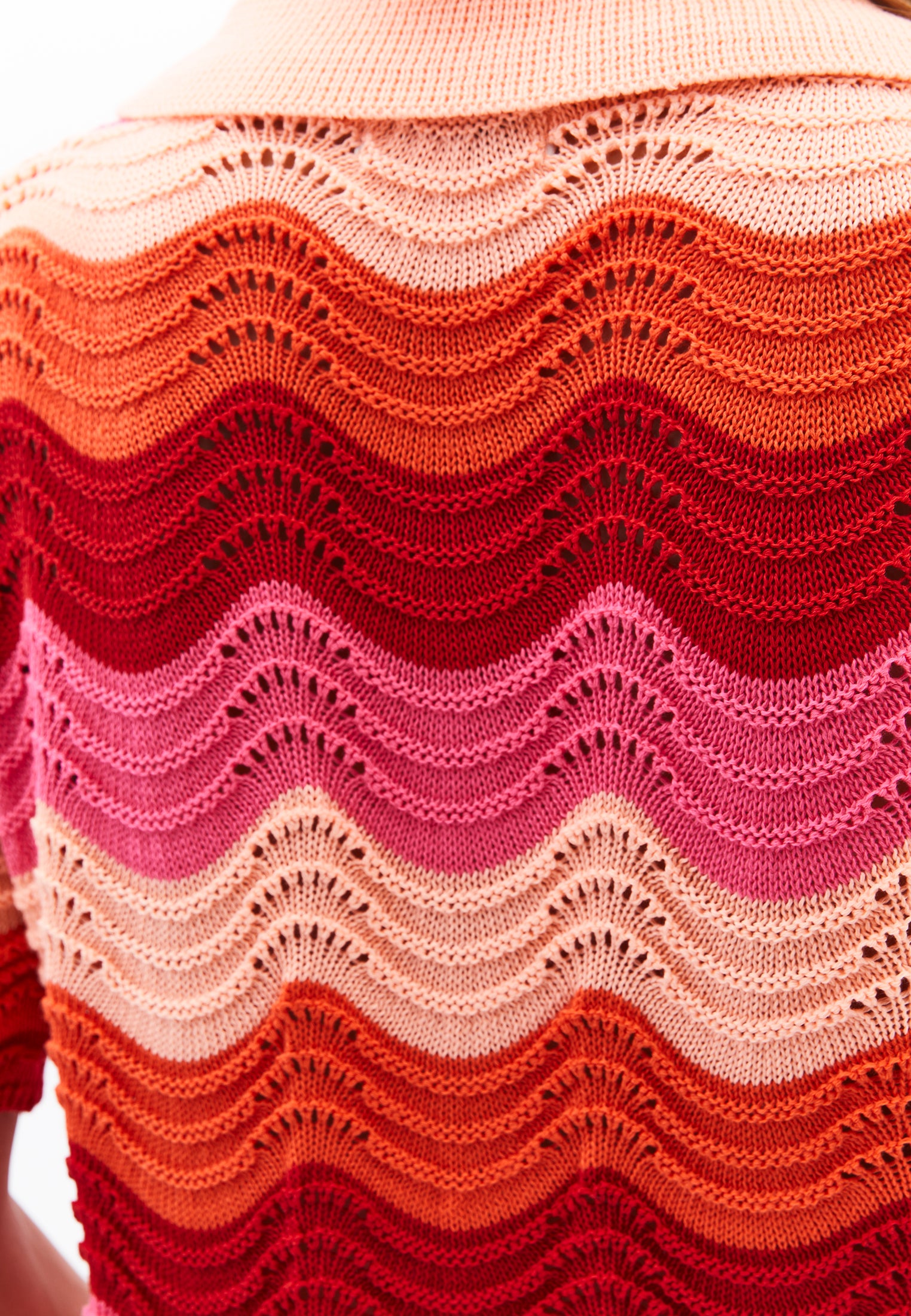 Polo Collar Shirt - MIX STRIPE