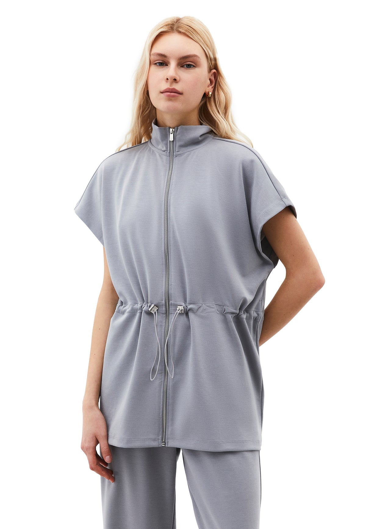 Tunic Form Vest - Grey