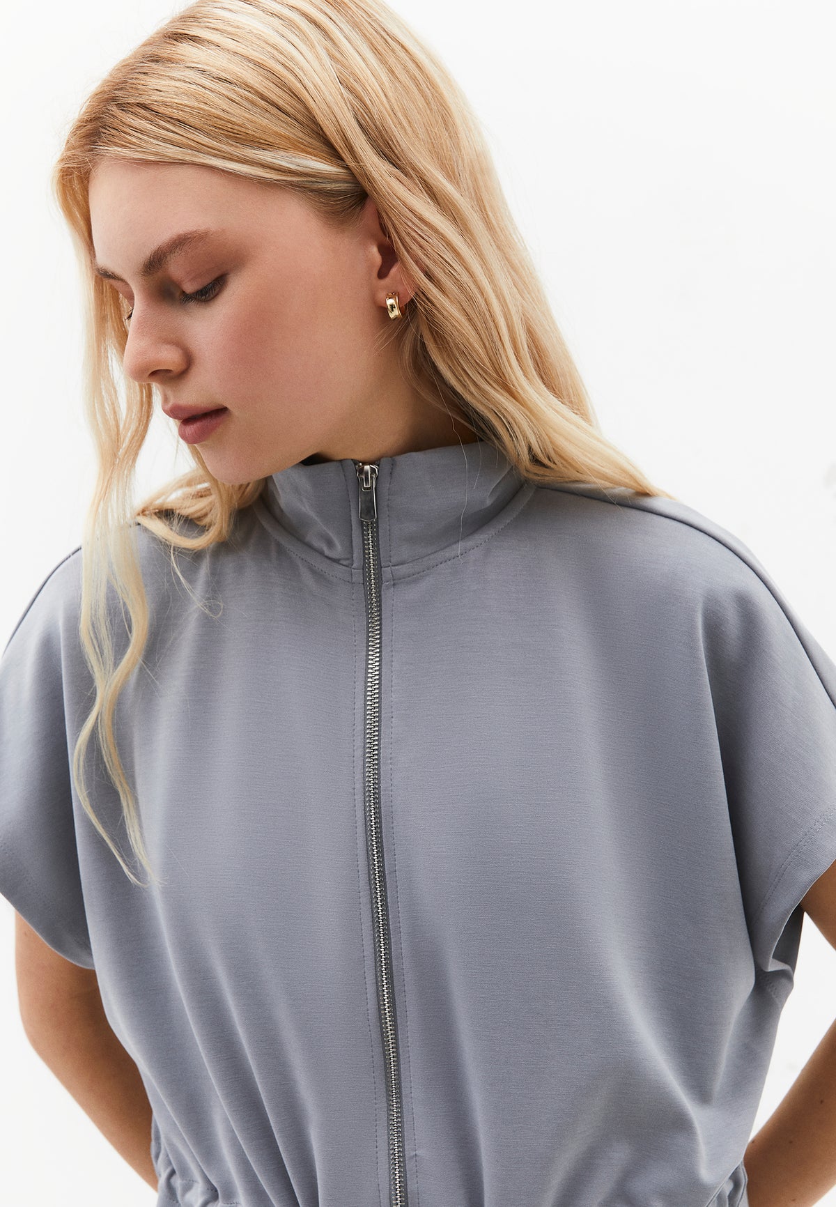 Tunic Form Vest - Grey