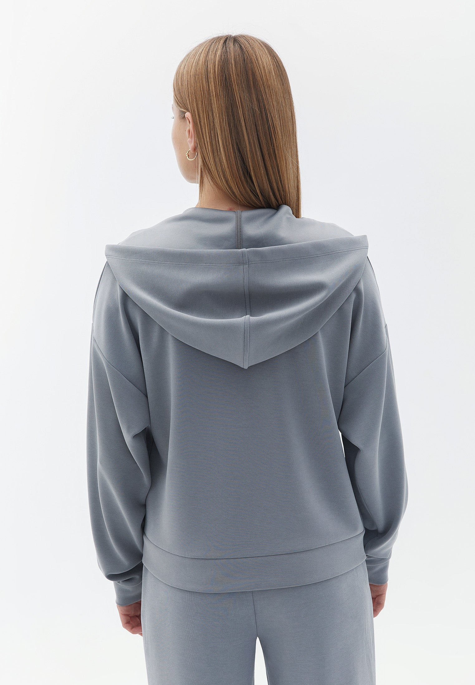 Zero collar detailed jacket - MONUMENT