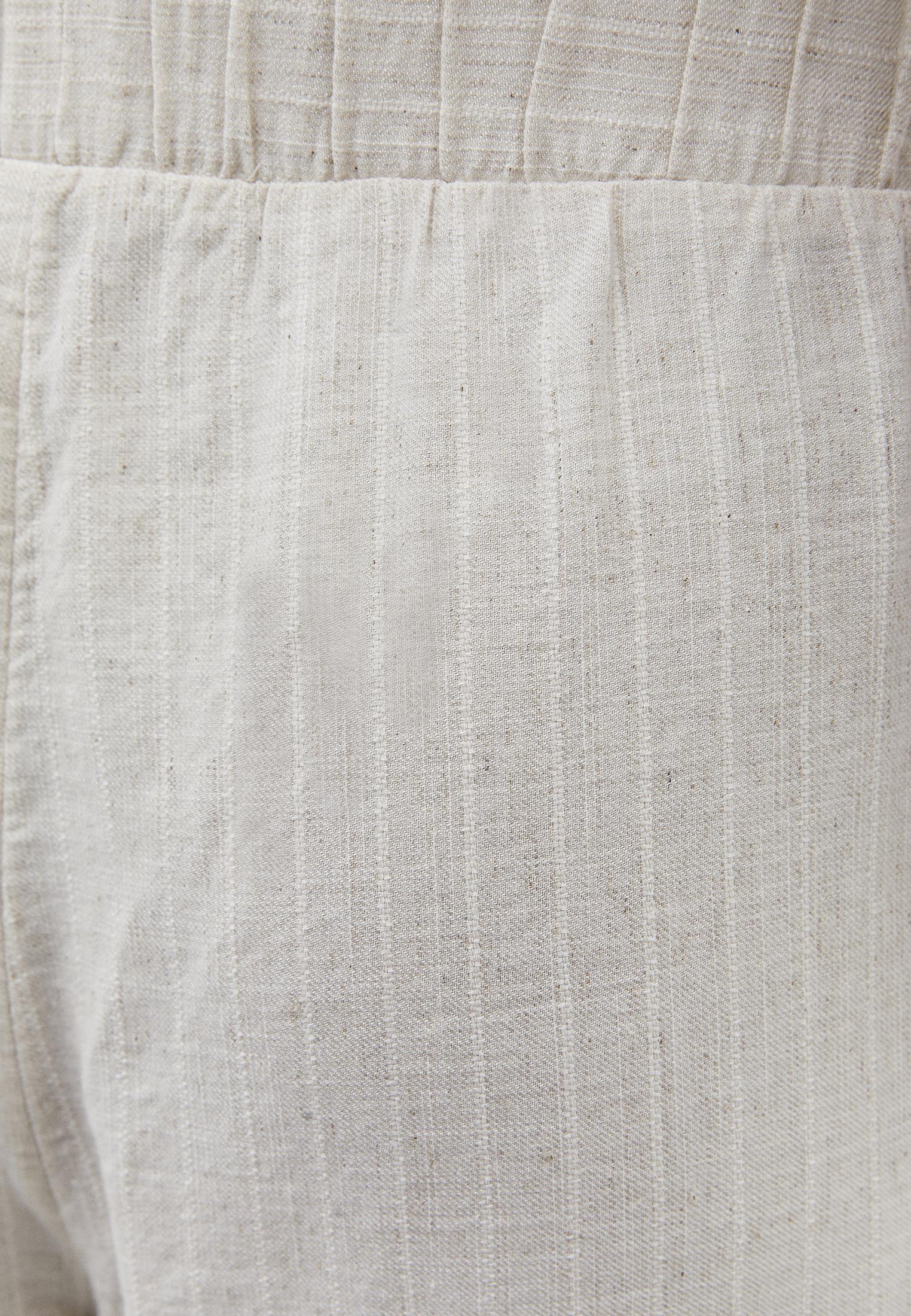 Ultra High Waist Wide Leg Pants - NATURAL STRIPE