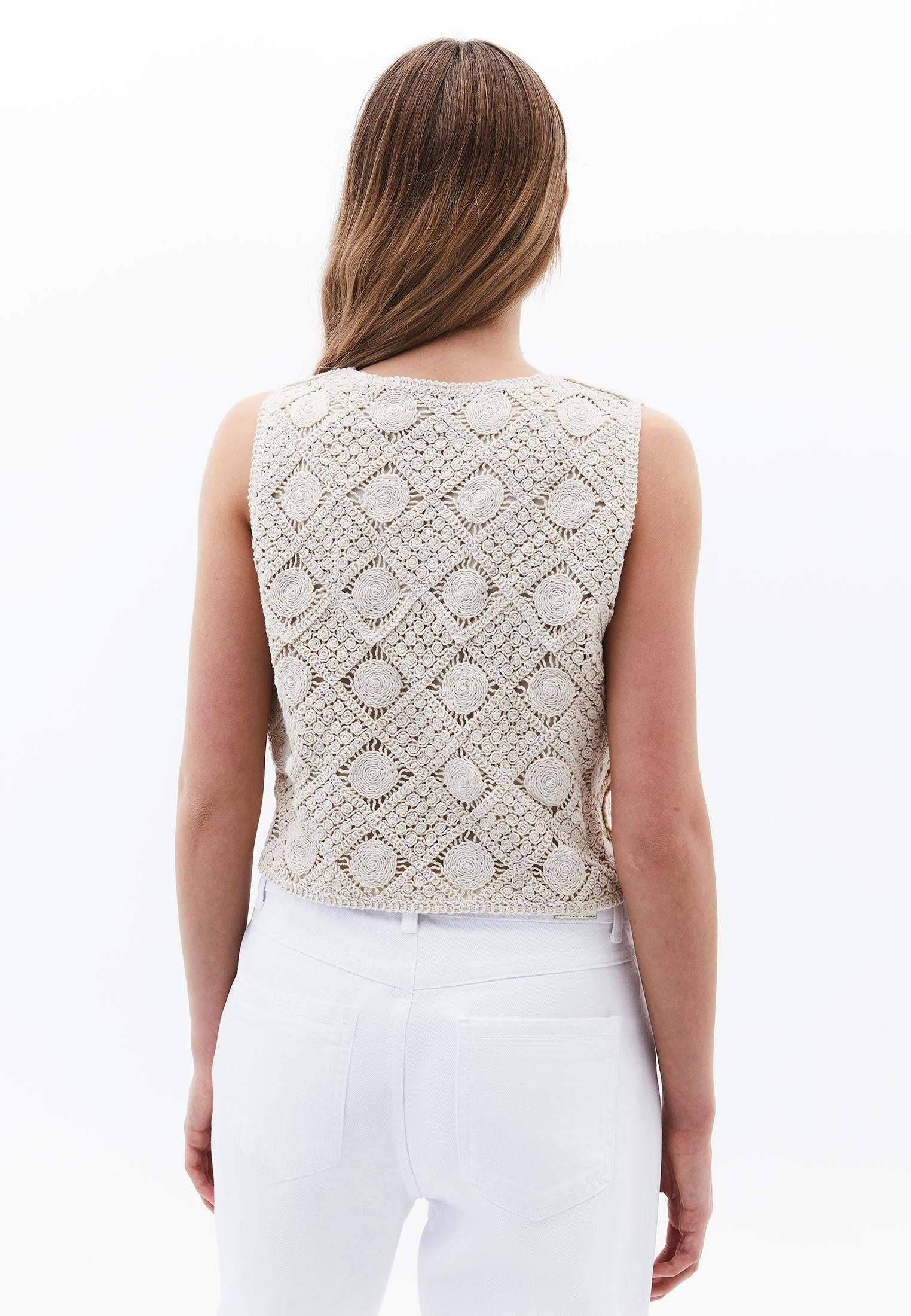 Boho Vest - NATURAL