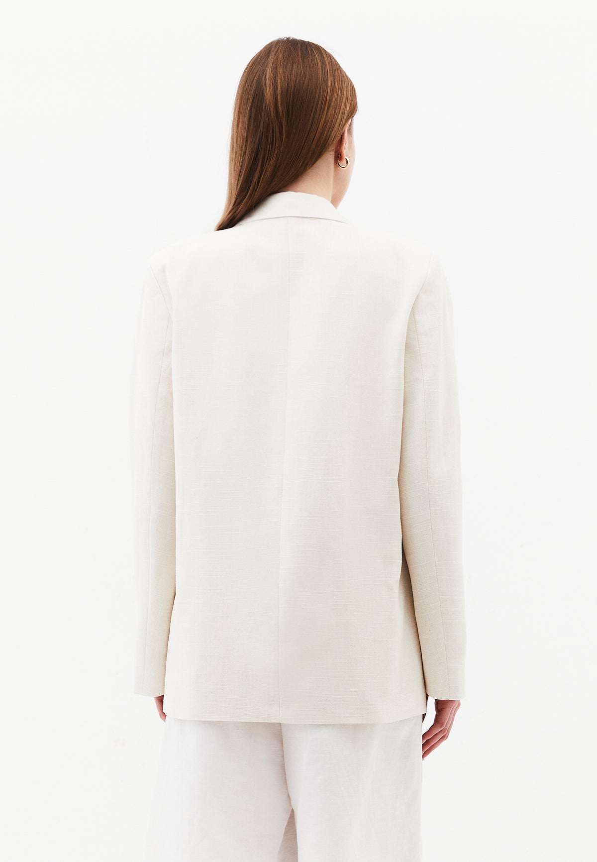 Oversize Blazer Jacket - Beige