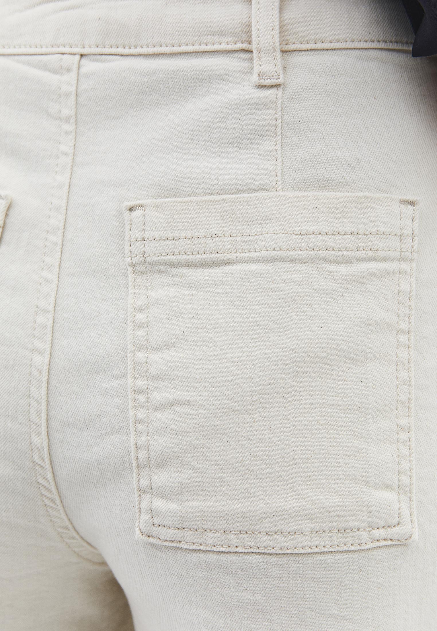 Ultra High Waist Wide Leg Cropped Pants - NATURAL