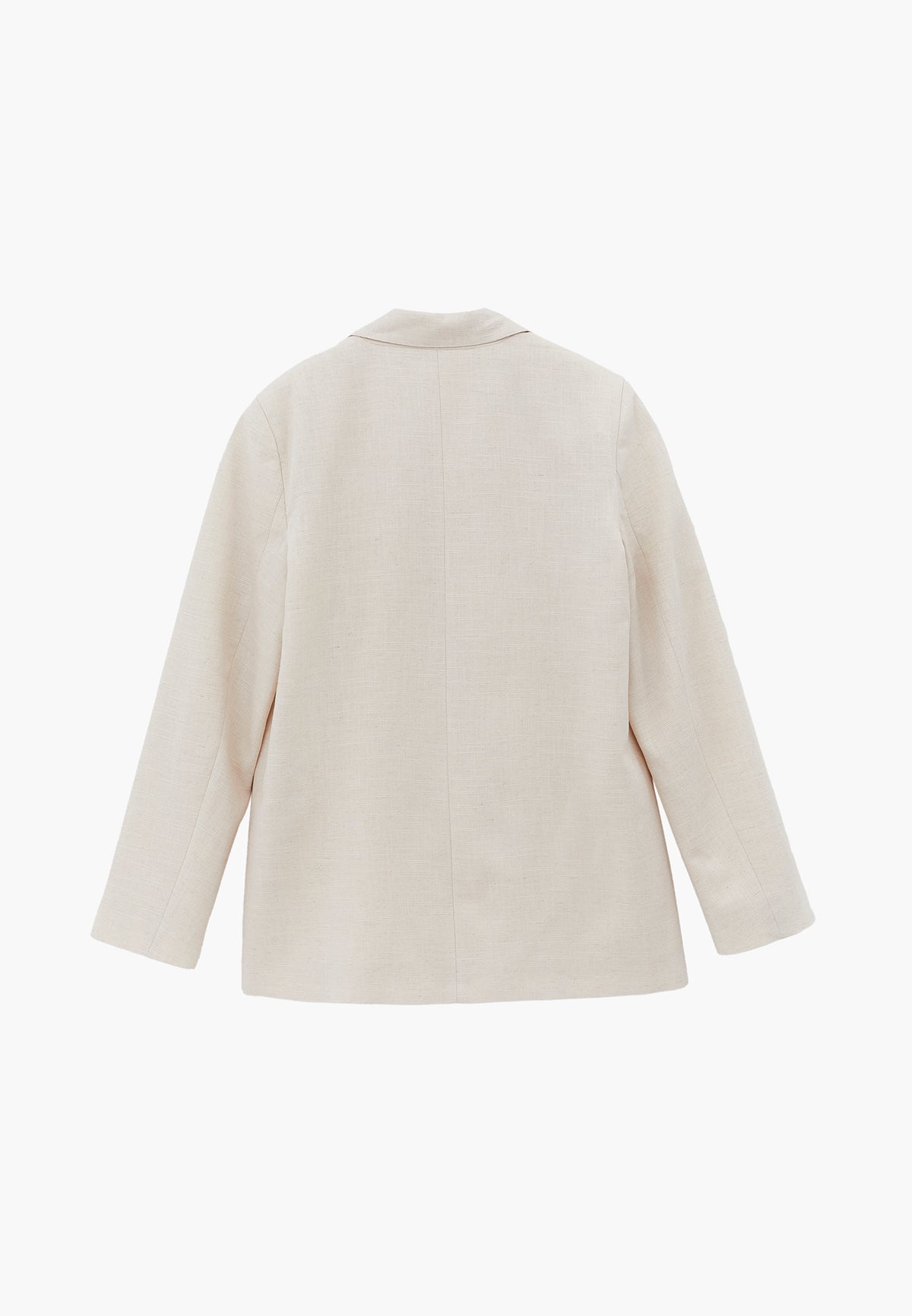 Oversize Blazer Jacket - Beige