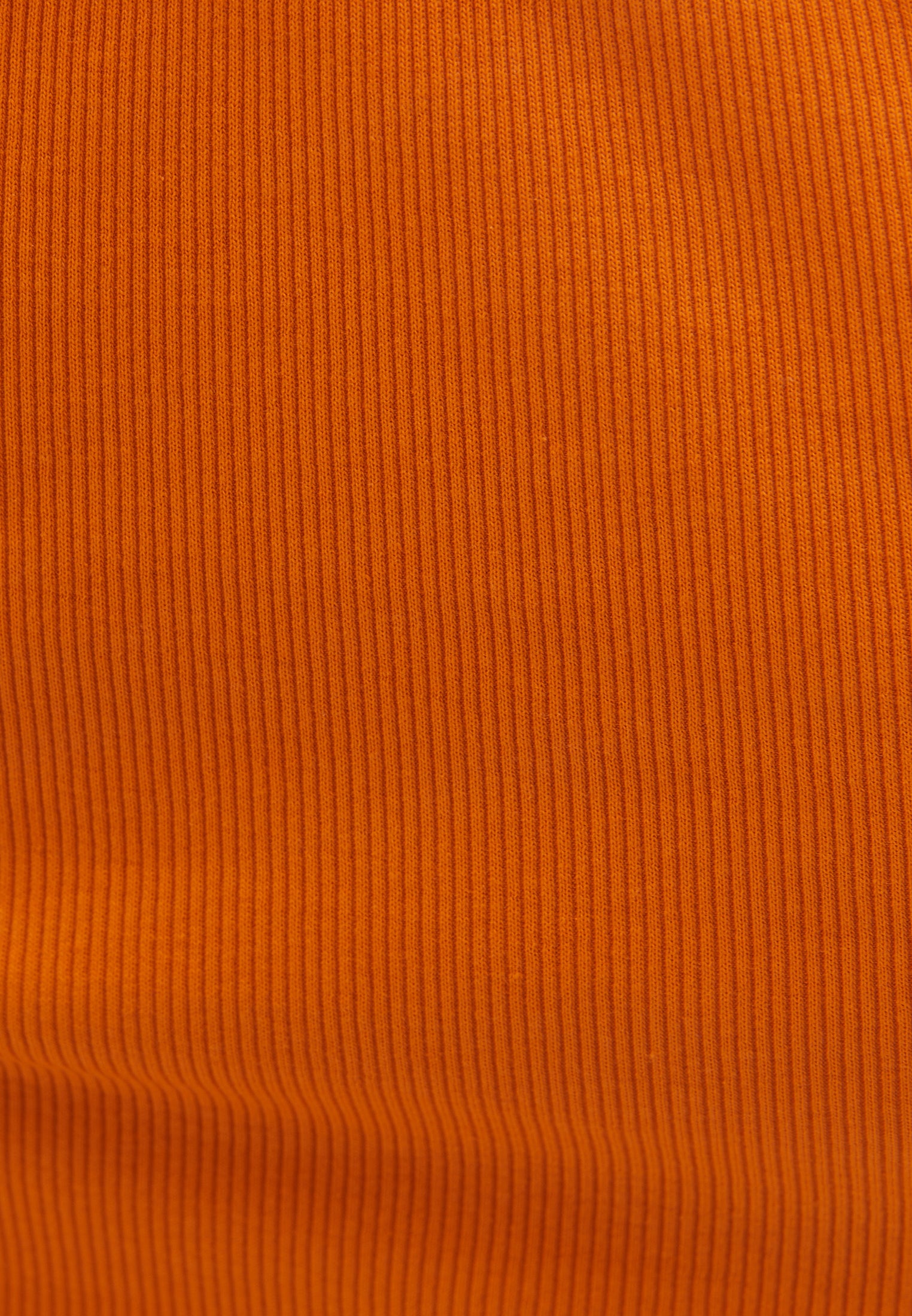 Boat neck t-shirt - ORANGE OCHRE