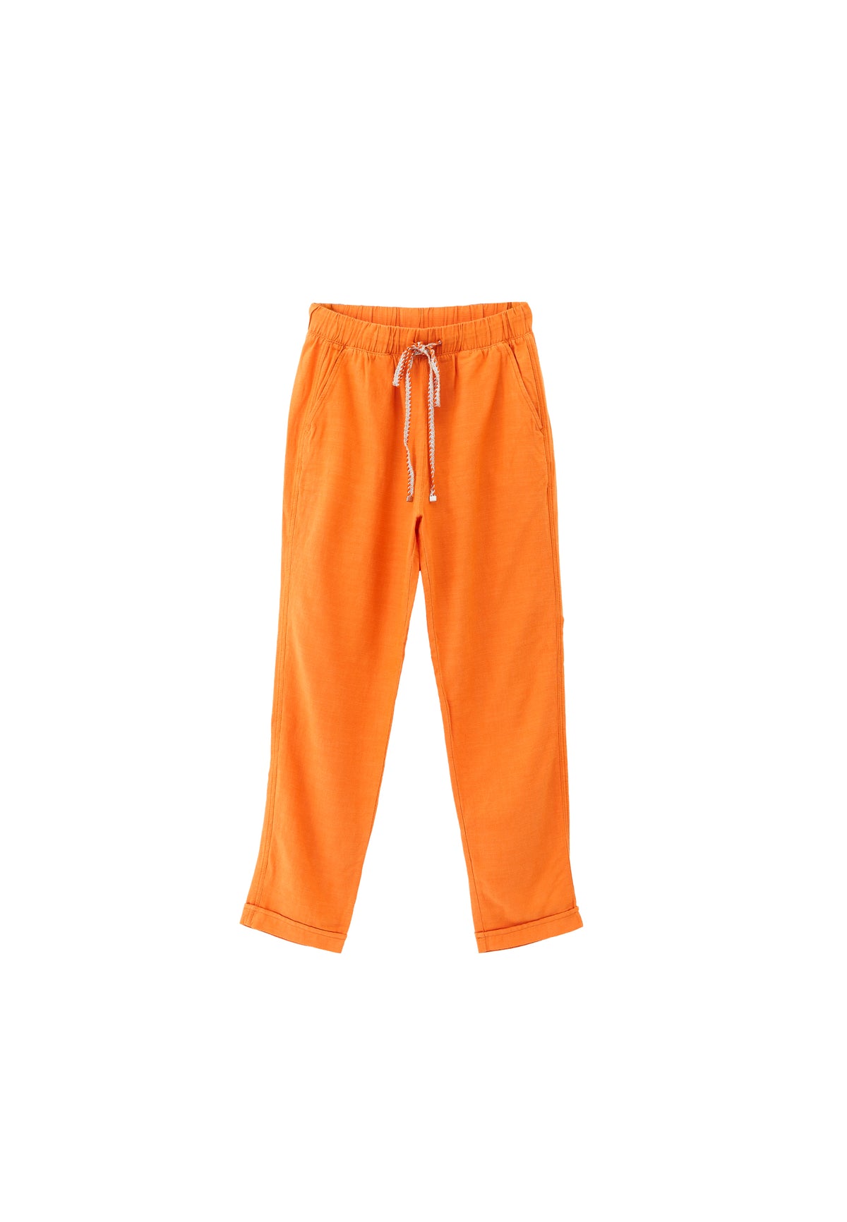 Carrot Fit Trousers - ORANGE OCHRE