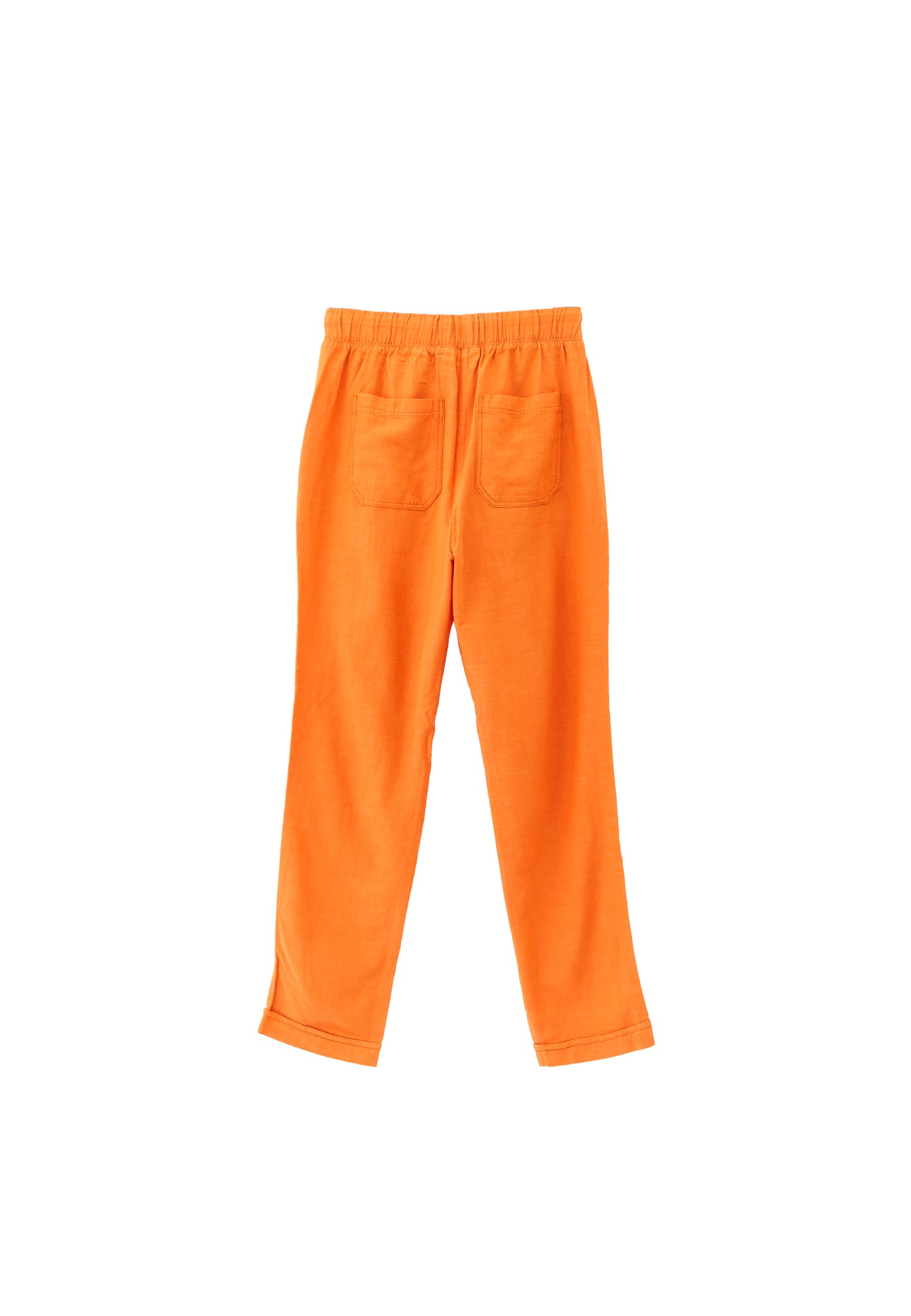 Carrot cut trousers - ORANGE OCHRE