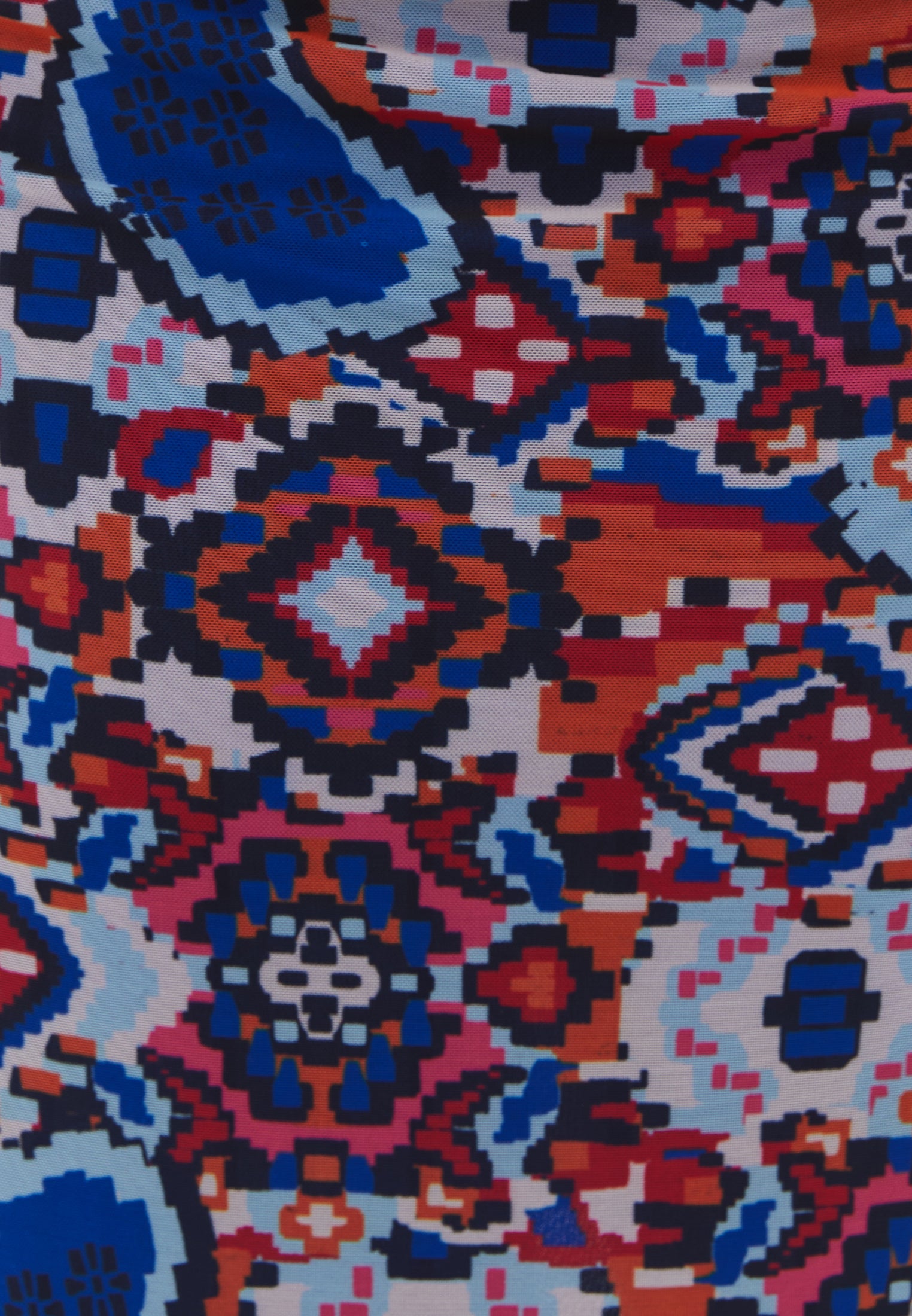 فستان طويل برقبة مربعة - مشط بيزلي