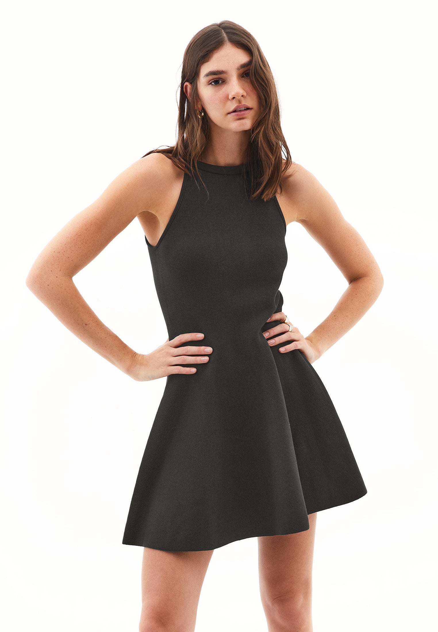 Flared Dress - PEAT