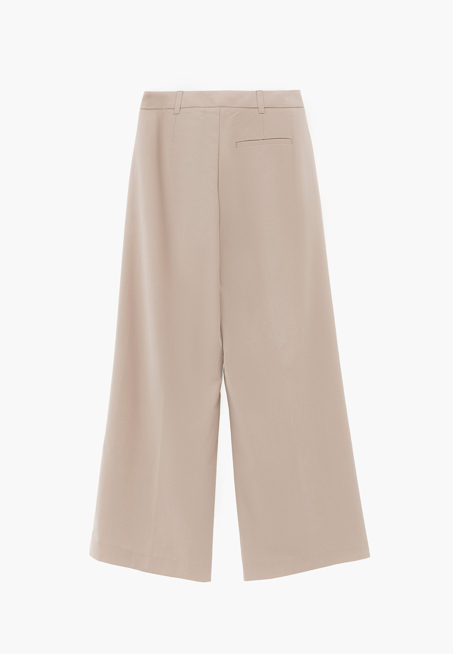Wide Leg Wide Leg Pants - PLAZA TAUPE