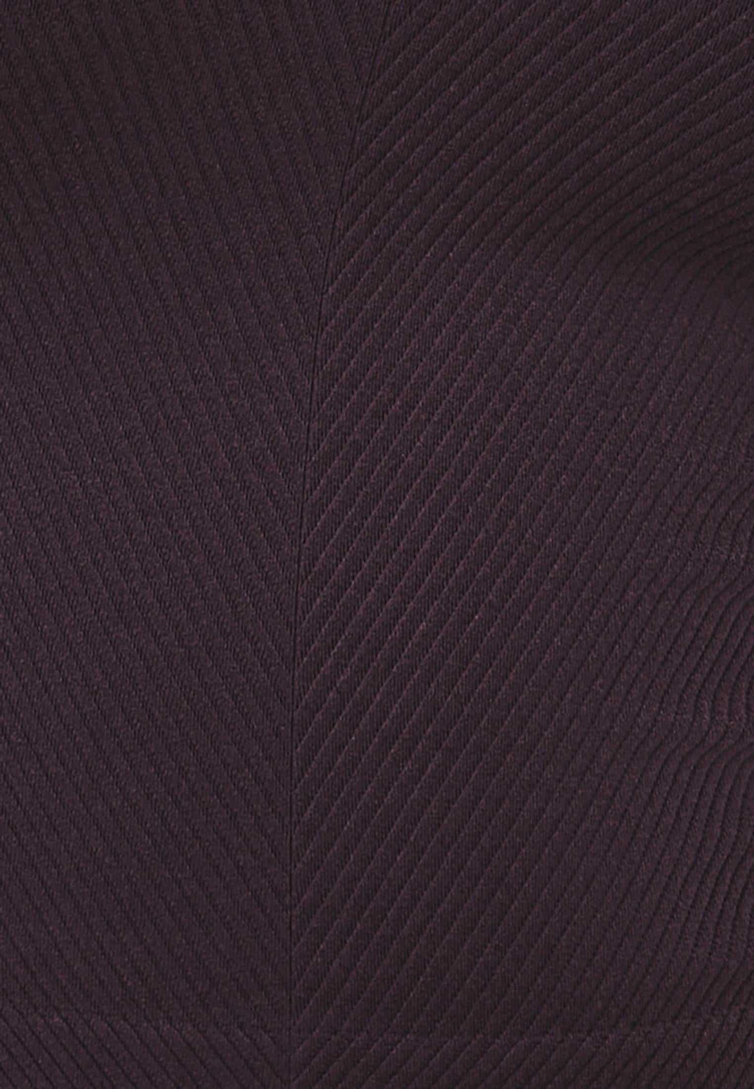 V Neck Bodycon Top - PLUM PERFECT