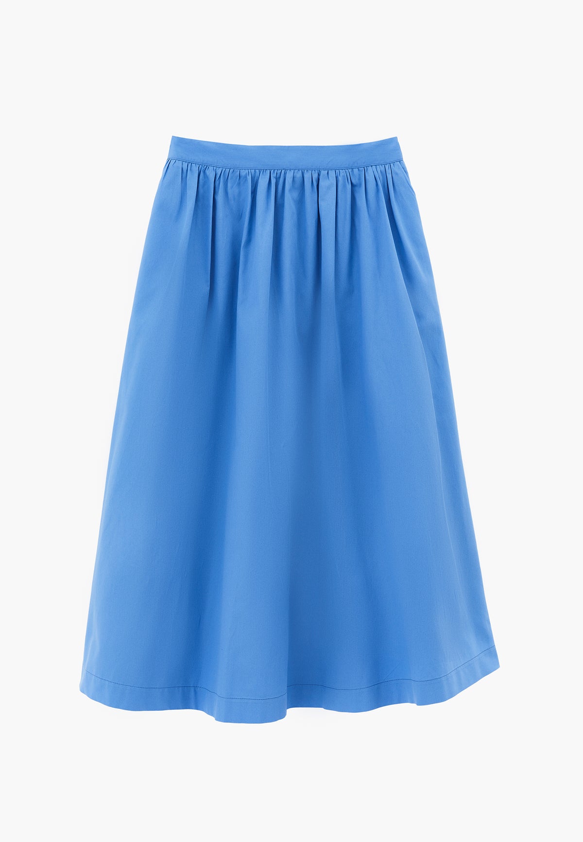 High Waisted Flared Long Skirt - PROVENCE