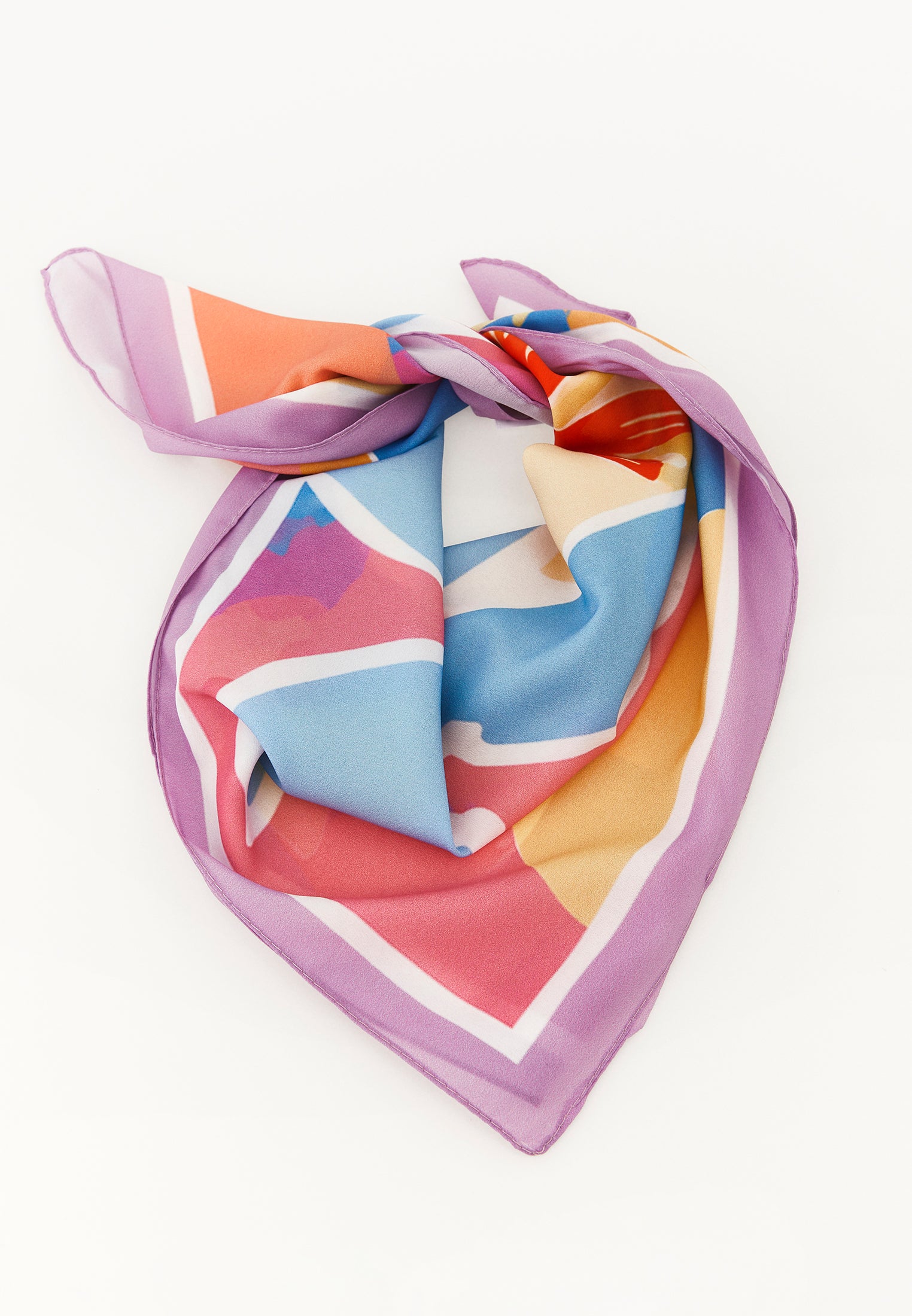 Versatile Scarf / Shawl - PURPLE ROSE