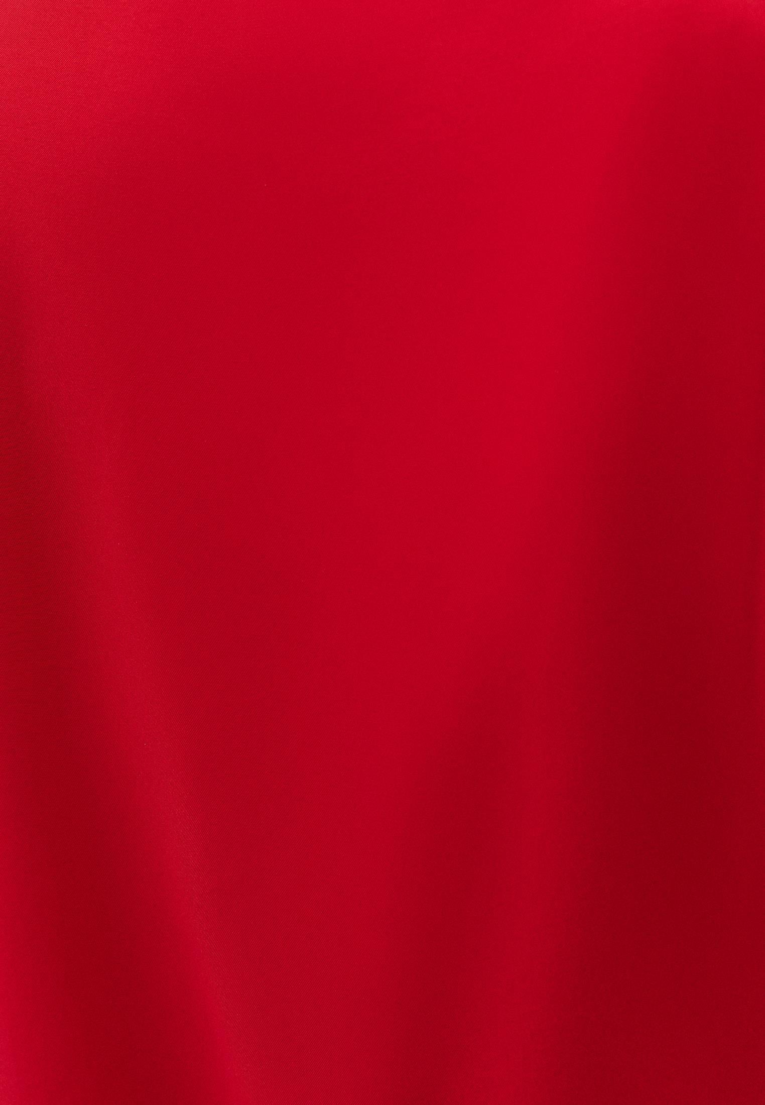 Boat Neck Short Sleeve Asymmetric Blouse - RACING RED