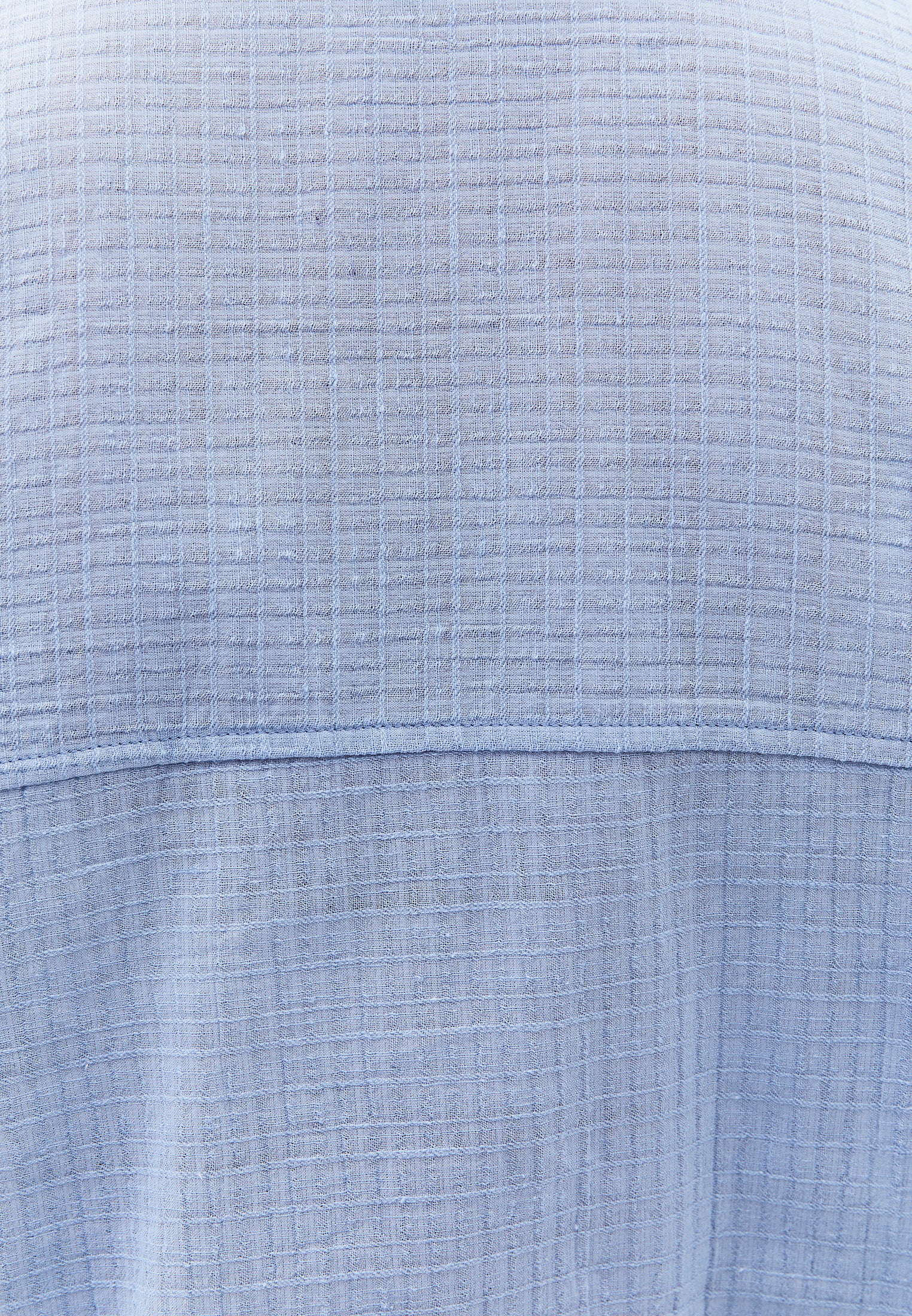 Button Detailed Oversize Shirt - RAIN WASHED