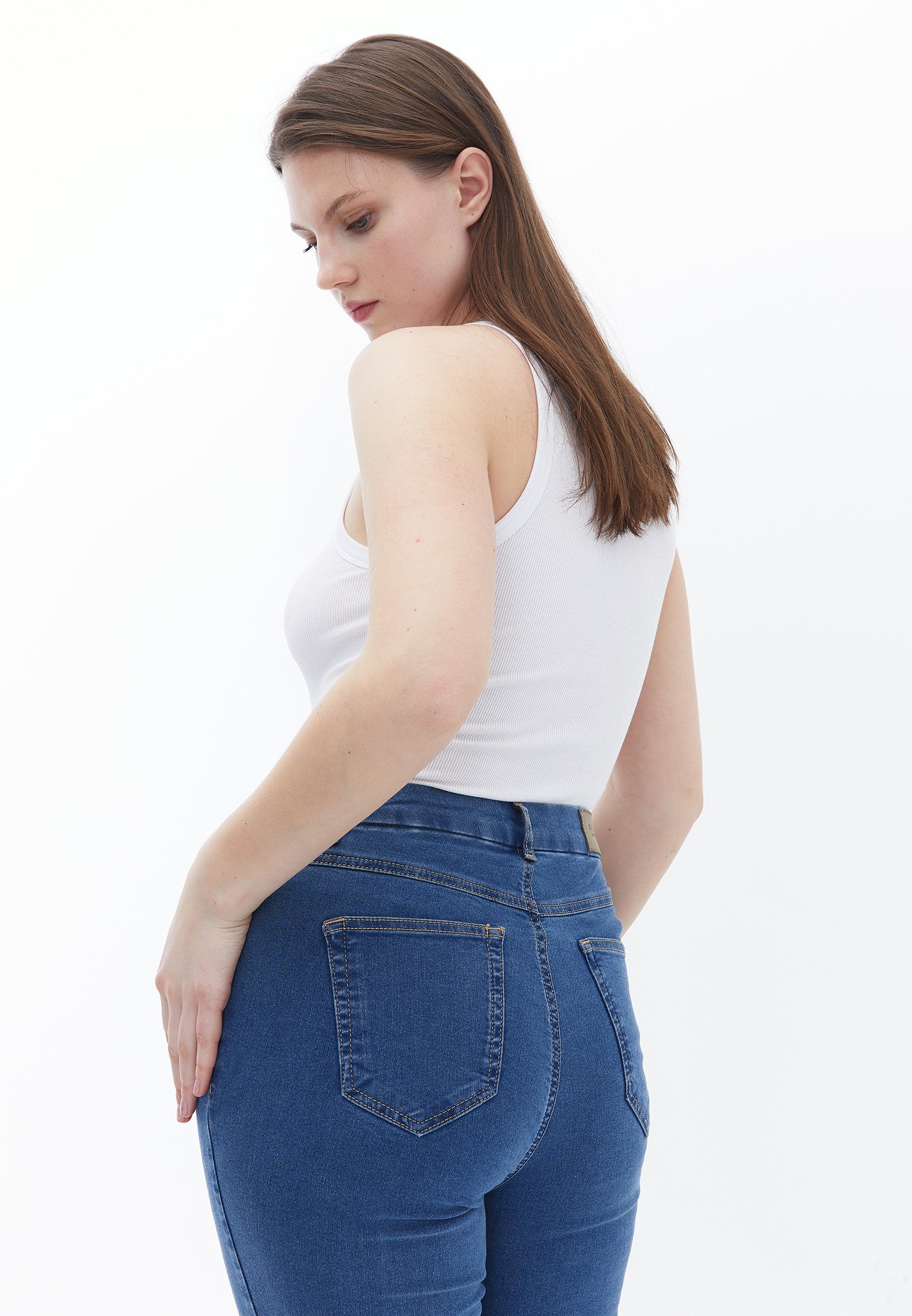 High waist jegging with pockets - RODEO DENIM