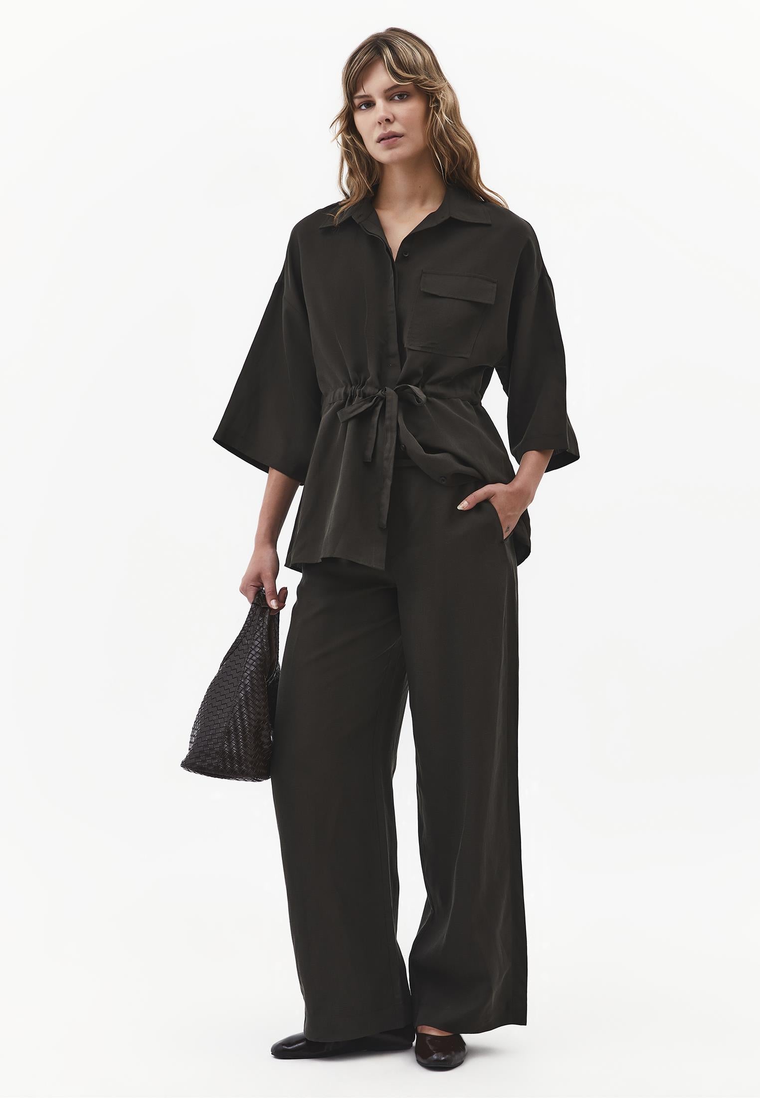 Oversize Short Sleeve Shirt - ROSIN
