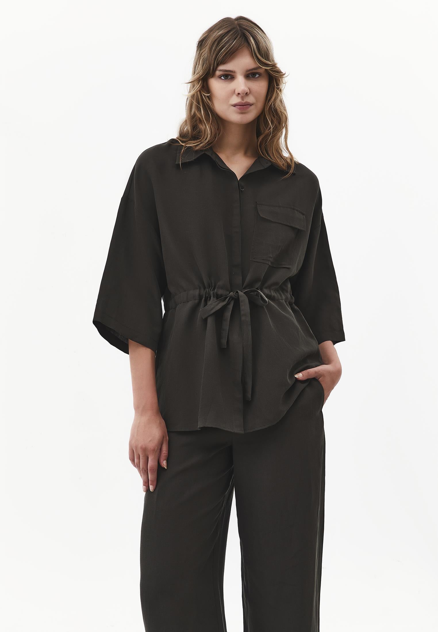 Oversize Short Sleeve Shirt - ROSIN