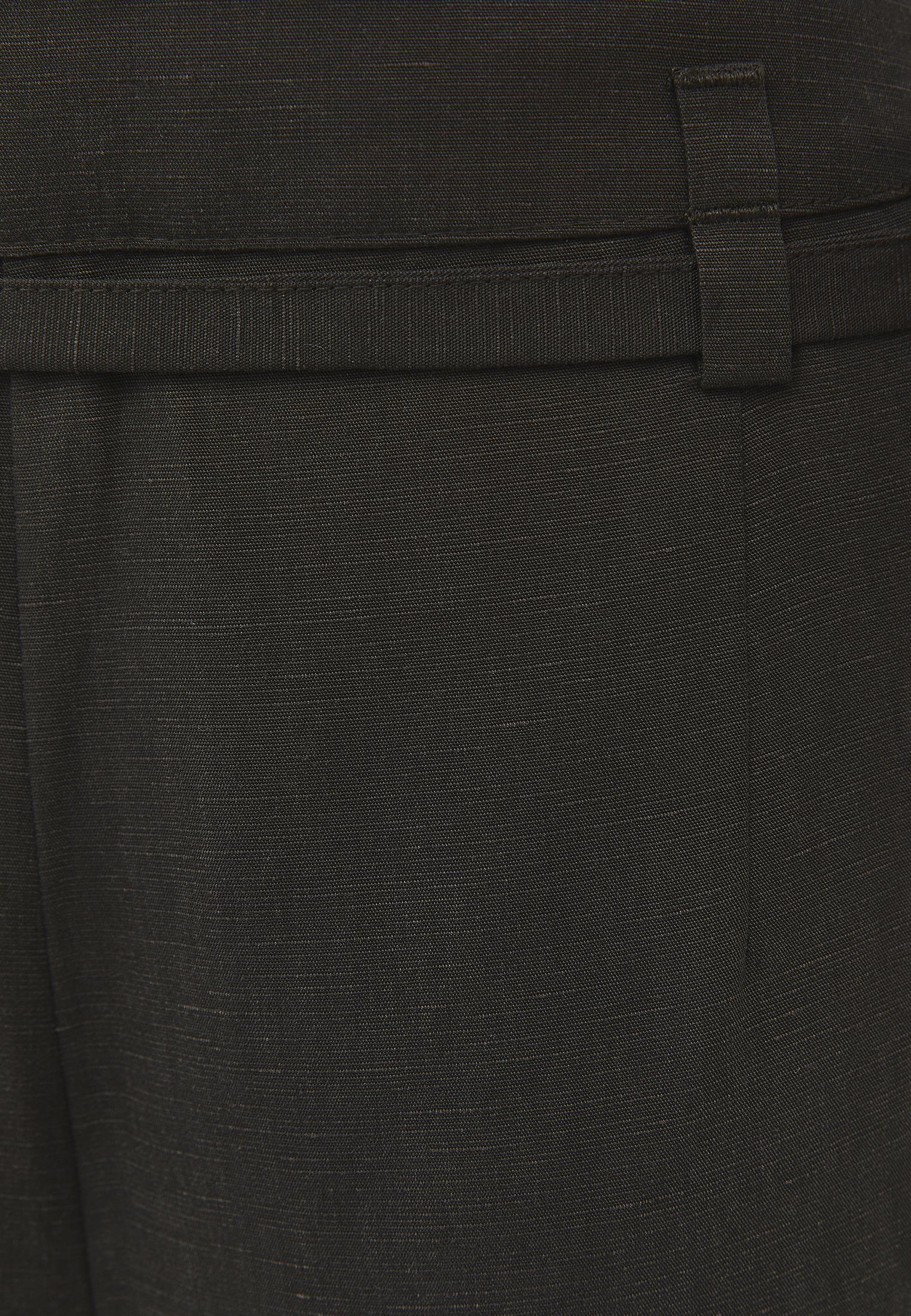 Straight Leg Pants With Belt Detail - ROSIN