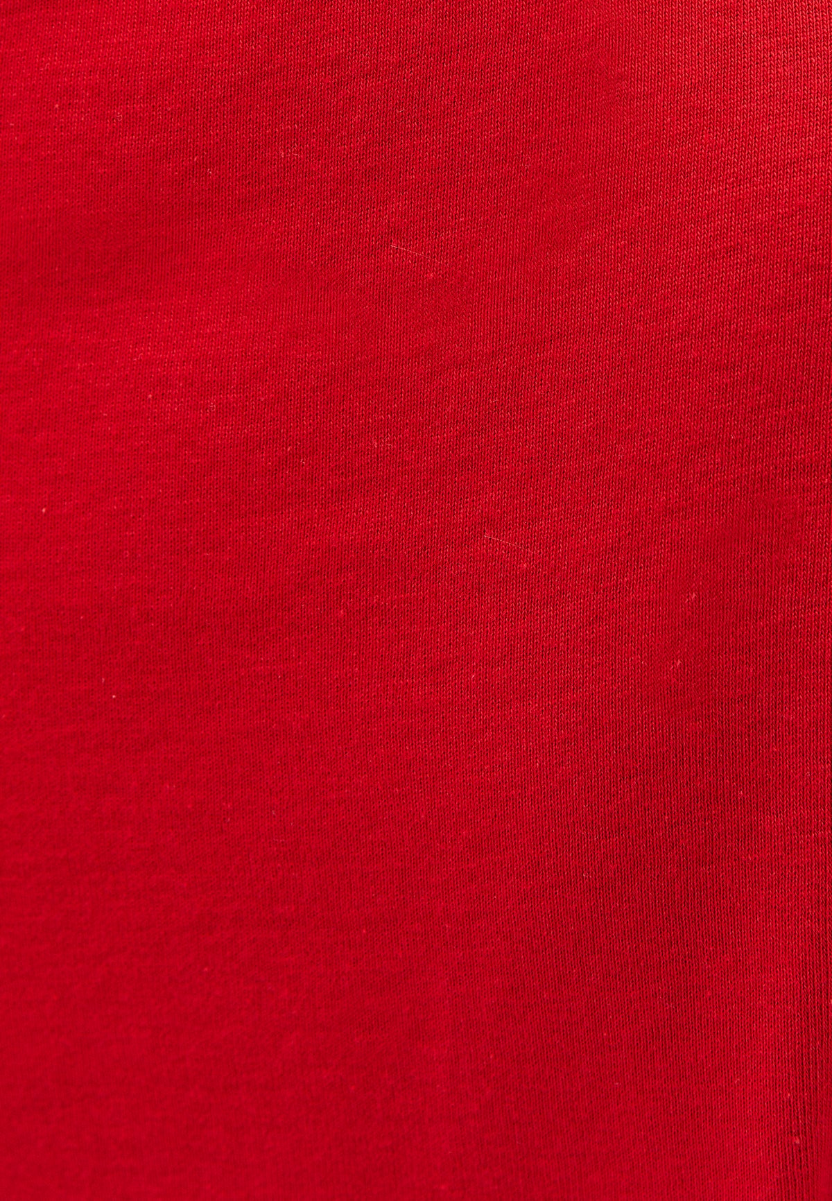 Women's Crew Neck Short Sleeve T-Shirt - Red