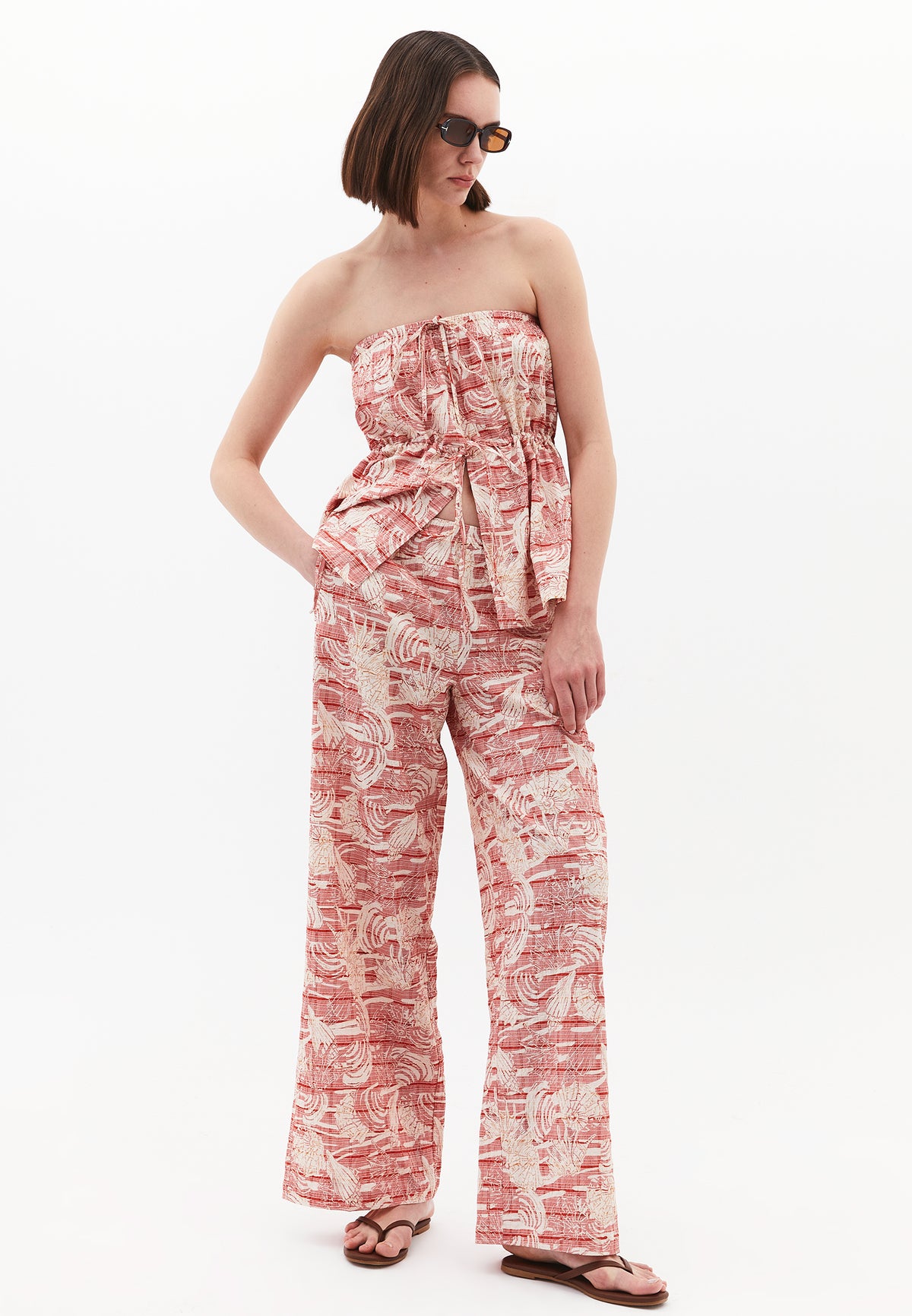Comfortable Viscose Linen Pants - Mix Color