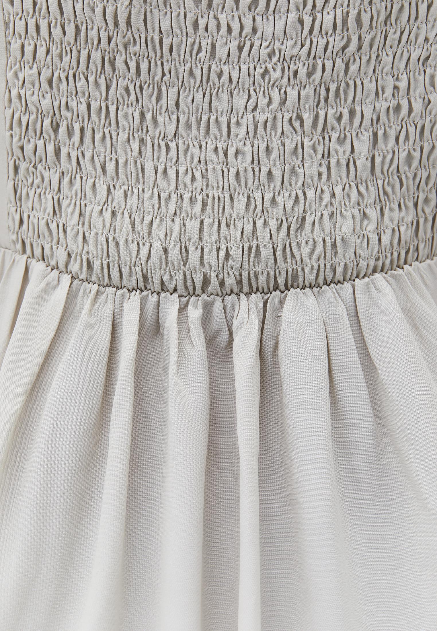 Sweetheart Neckline Midi Dress - SILVER BIRCH