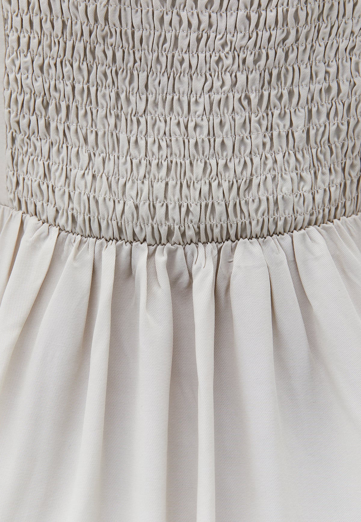 Sweetheart Neckline Midi Dress - SILVER BIRCH