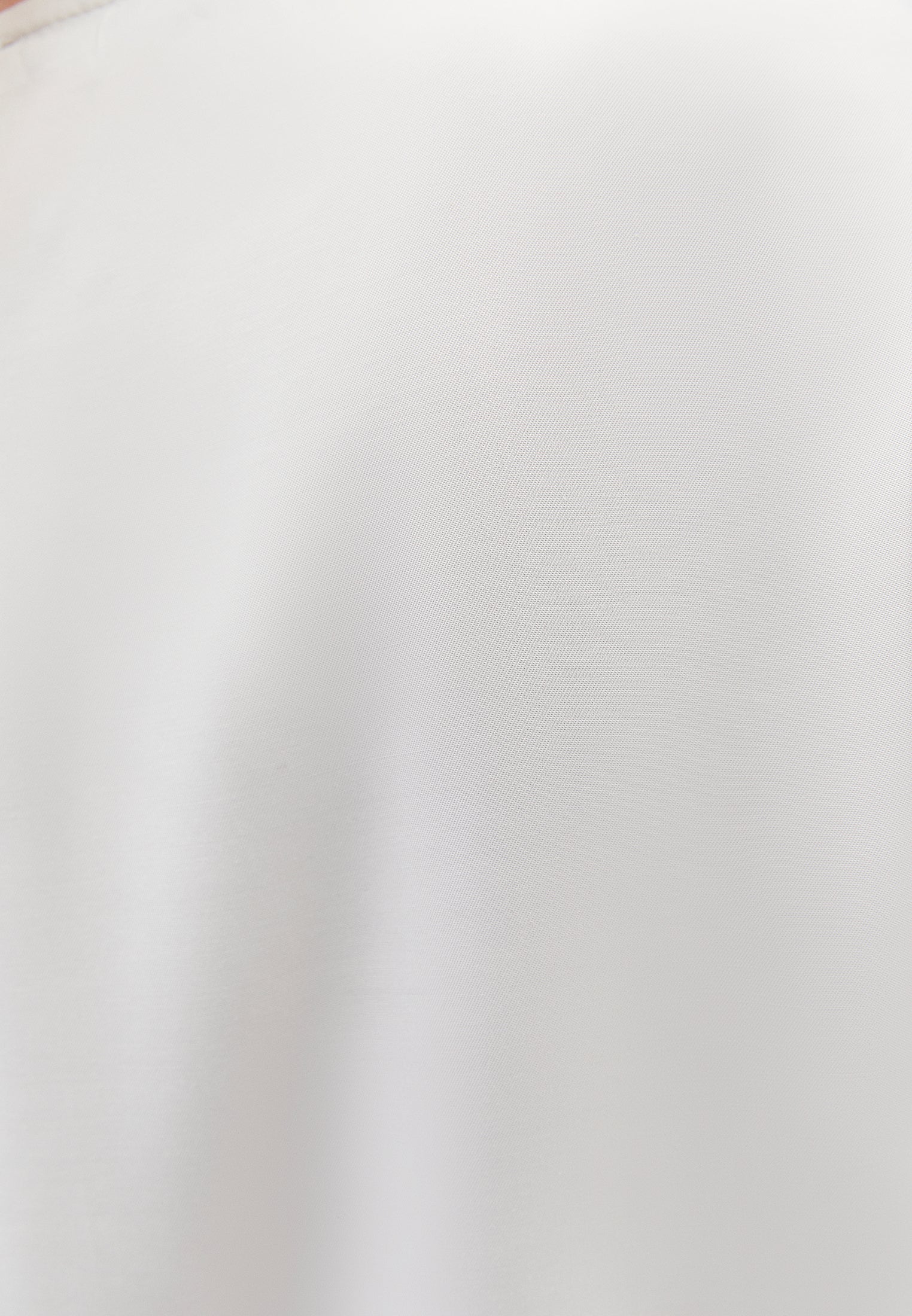 Boat Neck Short Sleeve Asymmetric Blouse - SILVER BIRCH