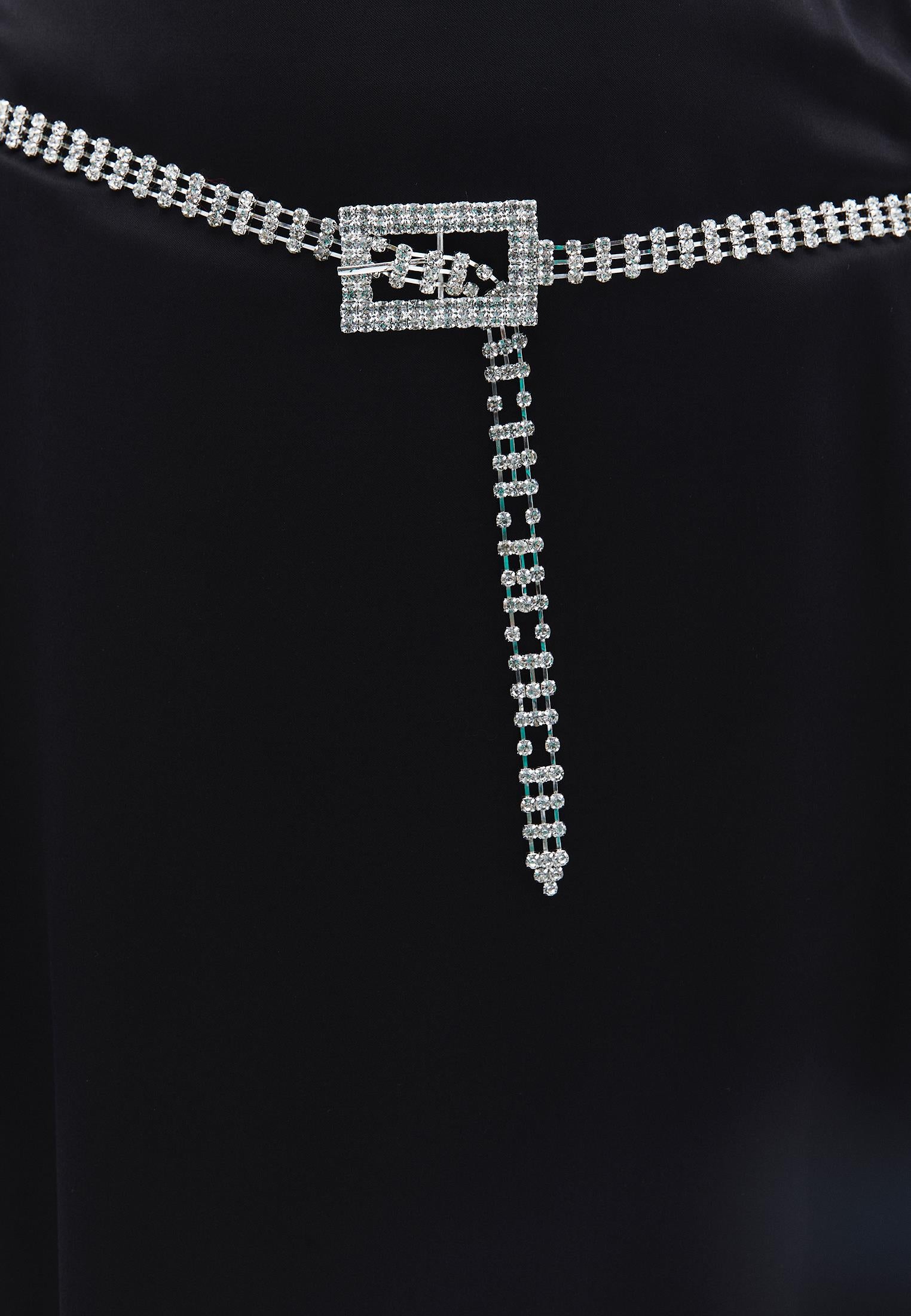 Belt With Brass And Zinc Mixture - SILVER