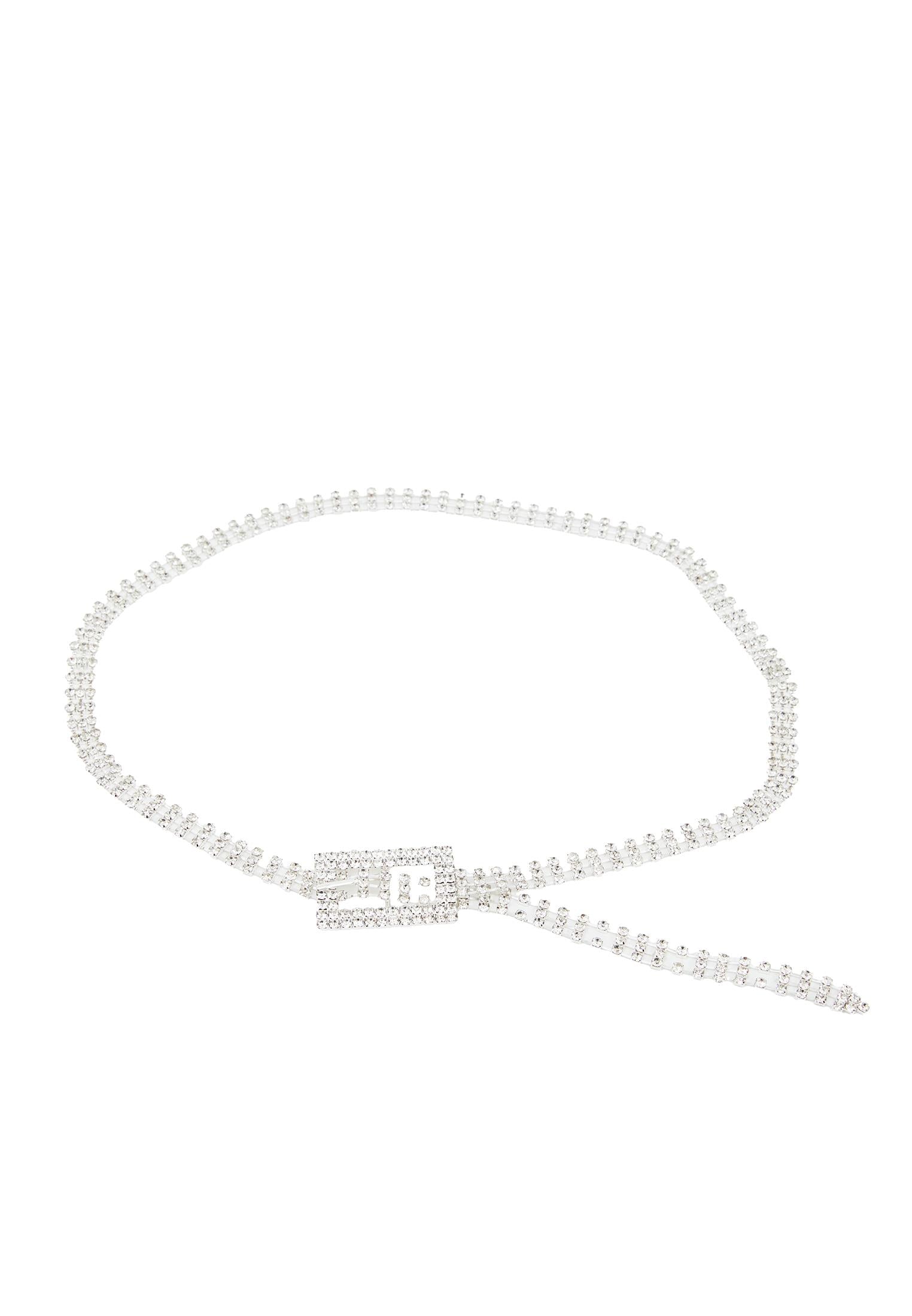 Belt With Brass And Zinc Mixture - SILVER