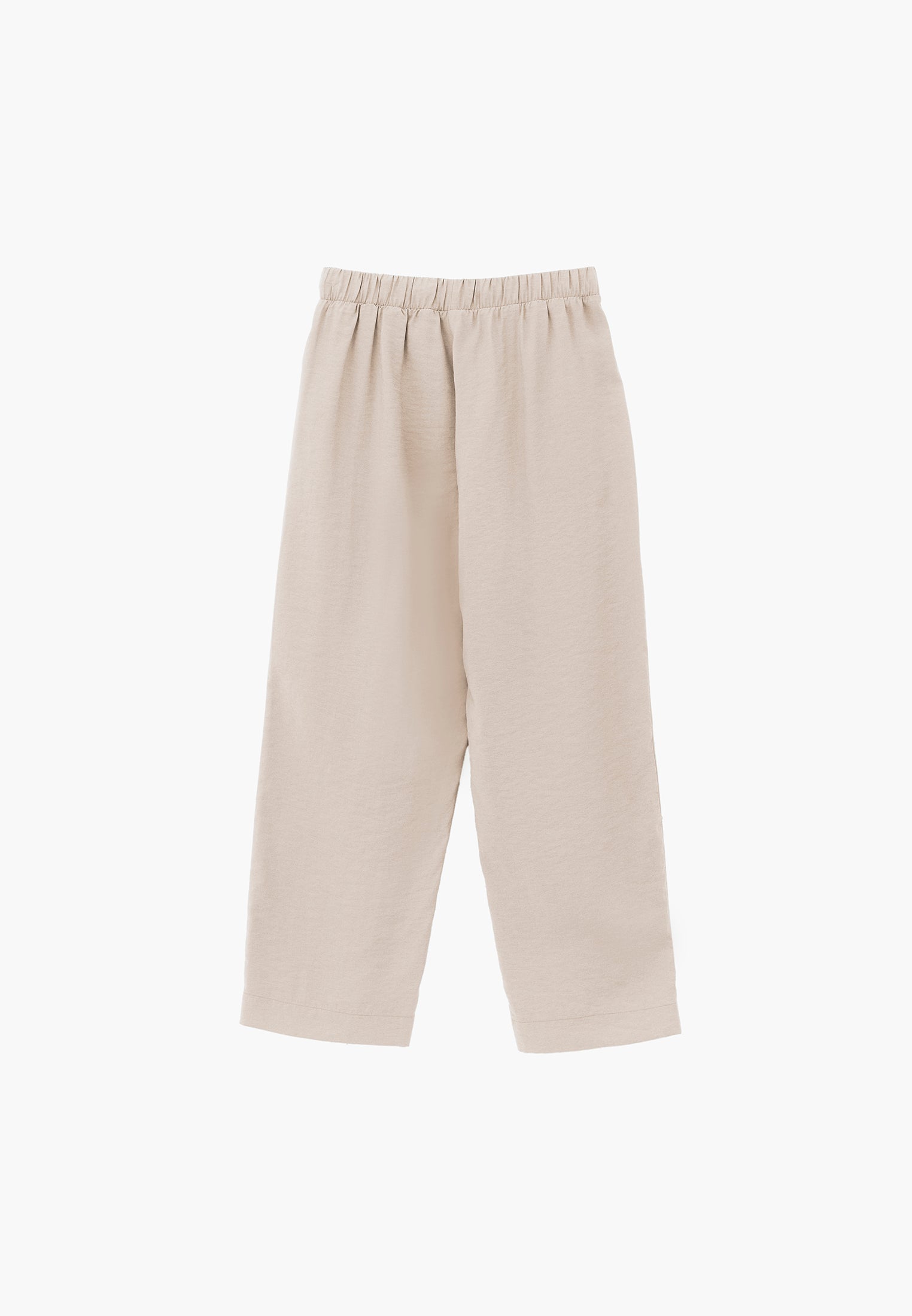 High Waist Straight Pants - SIMPLY TAUPE