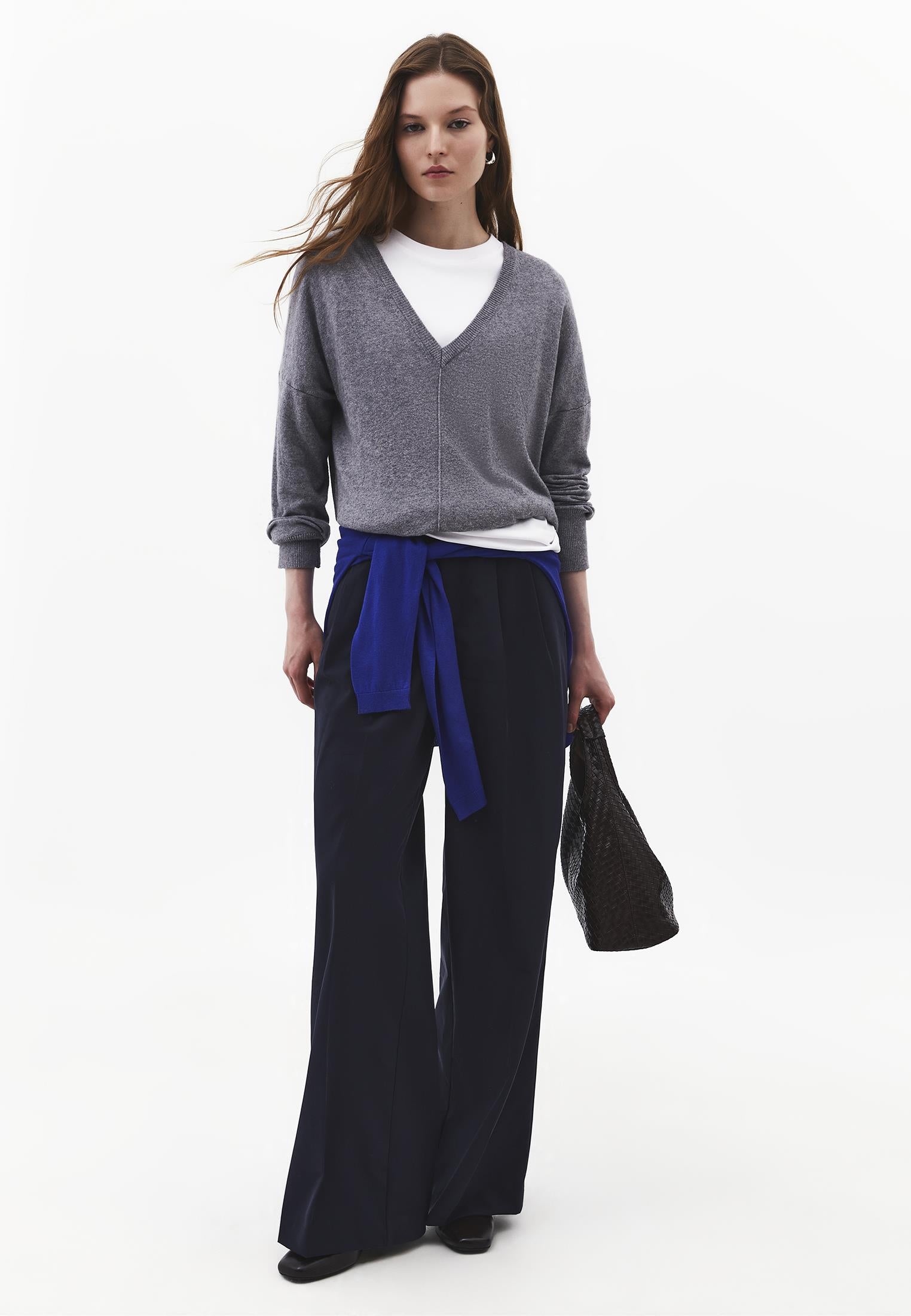 Wide Leg Wide Leg Pants - SKY CAPTAIN