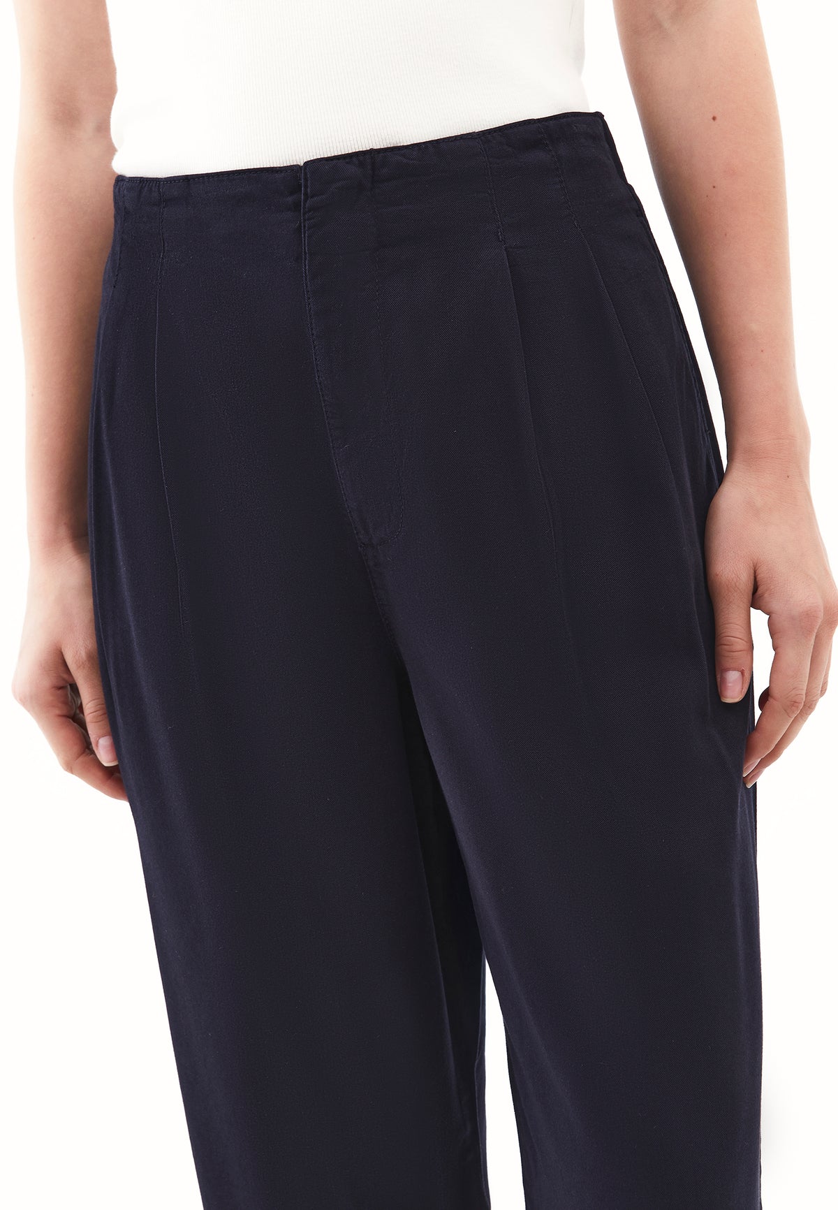 Wide Leg Ultra High Waist Pants - SKY CAPTAIN