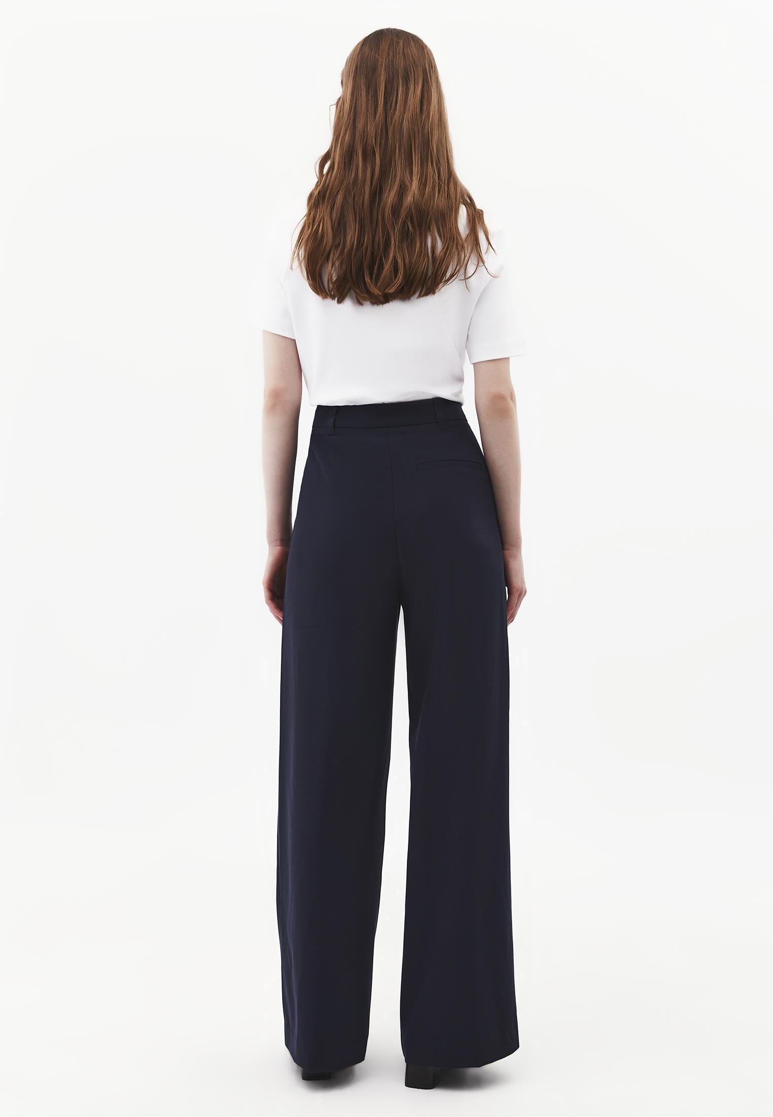 Wide Leg Wide Leg Pants - SKY CAPTAIN