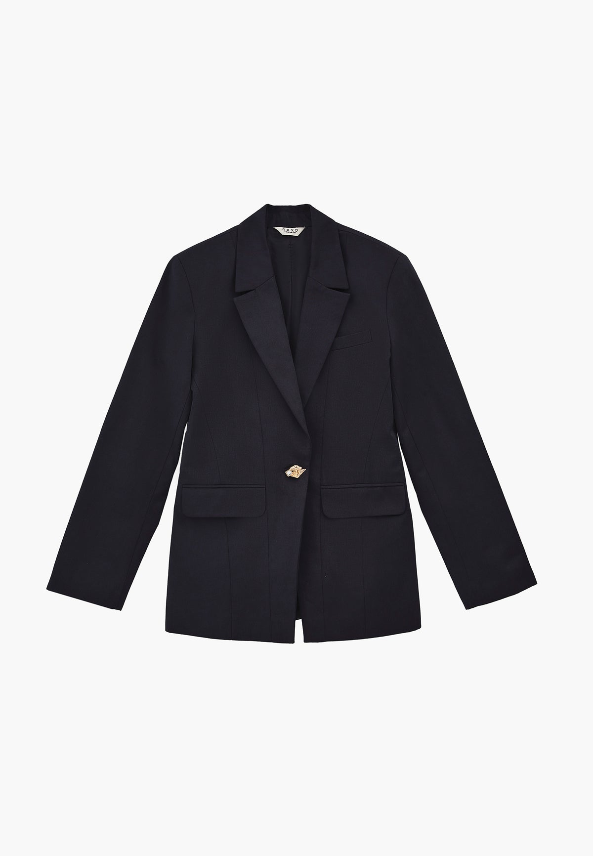 Slim Fit Blazer Jacket with Slit Detail - SKY CAPTAIN