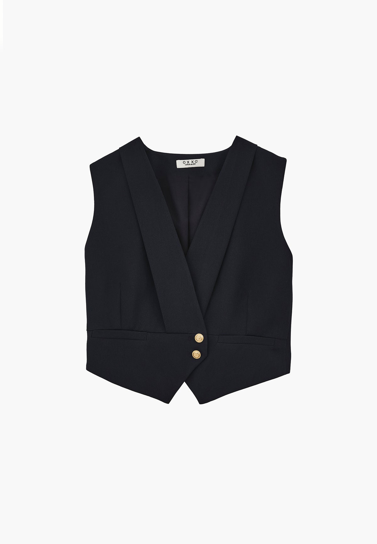 Sleeveless V-Neck Vest - SKY CAPTAIN