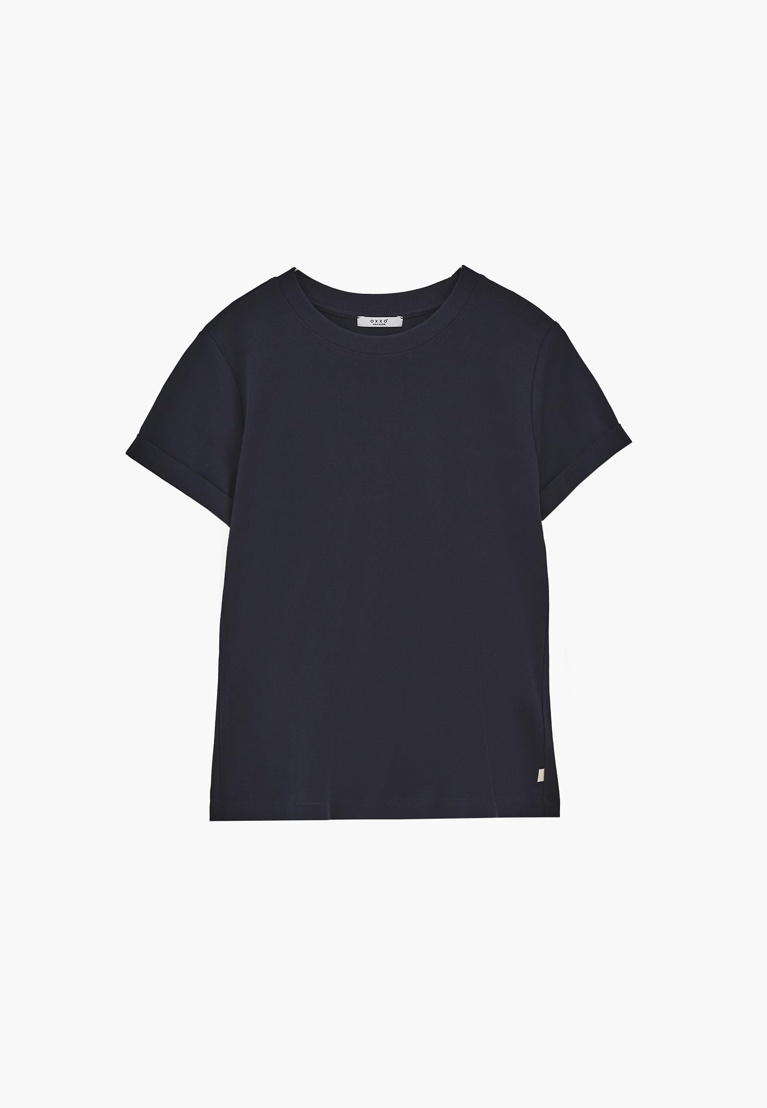 Women's Crew Neck Short Sleeve T-Shirt - SKY CAPTAIN