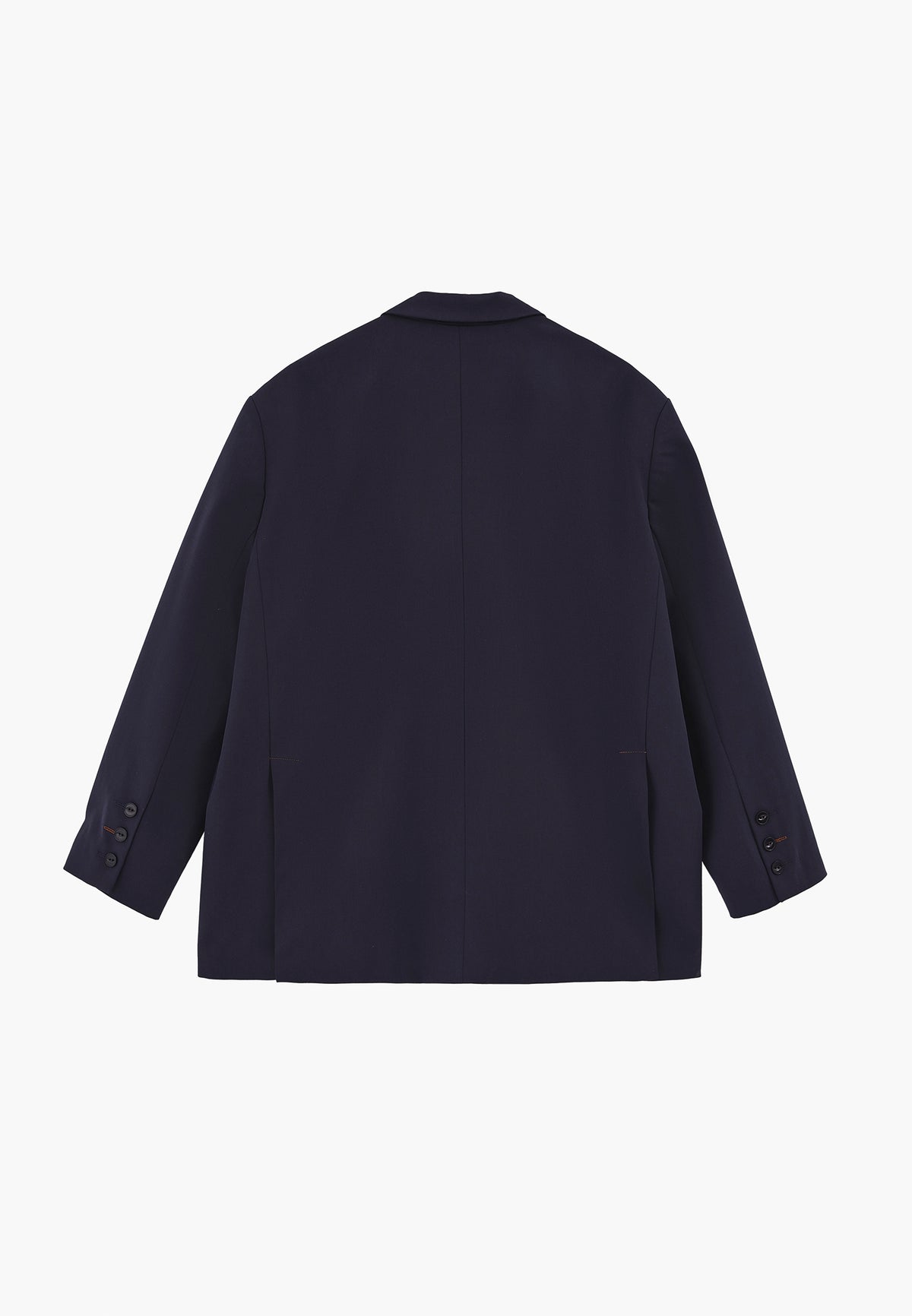 Long Sleeve Oversize Blazer Jacket - Navy Blue